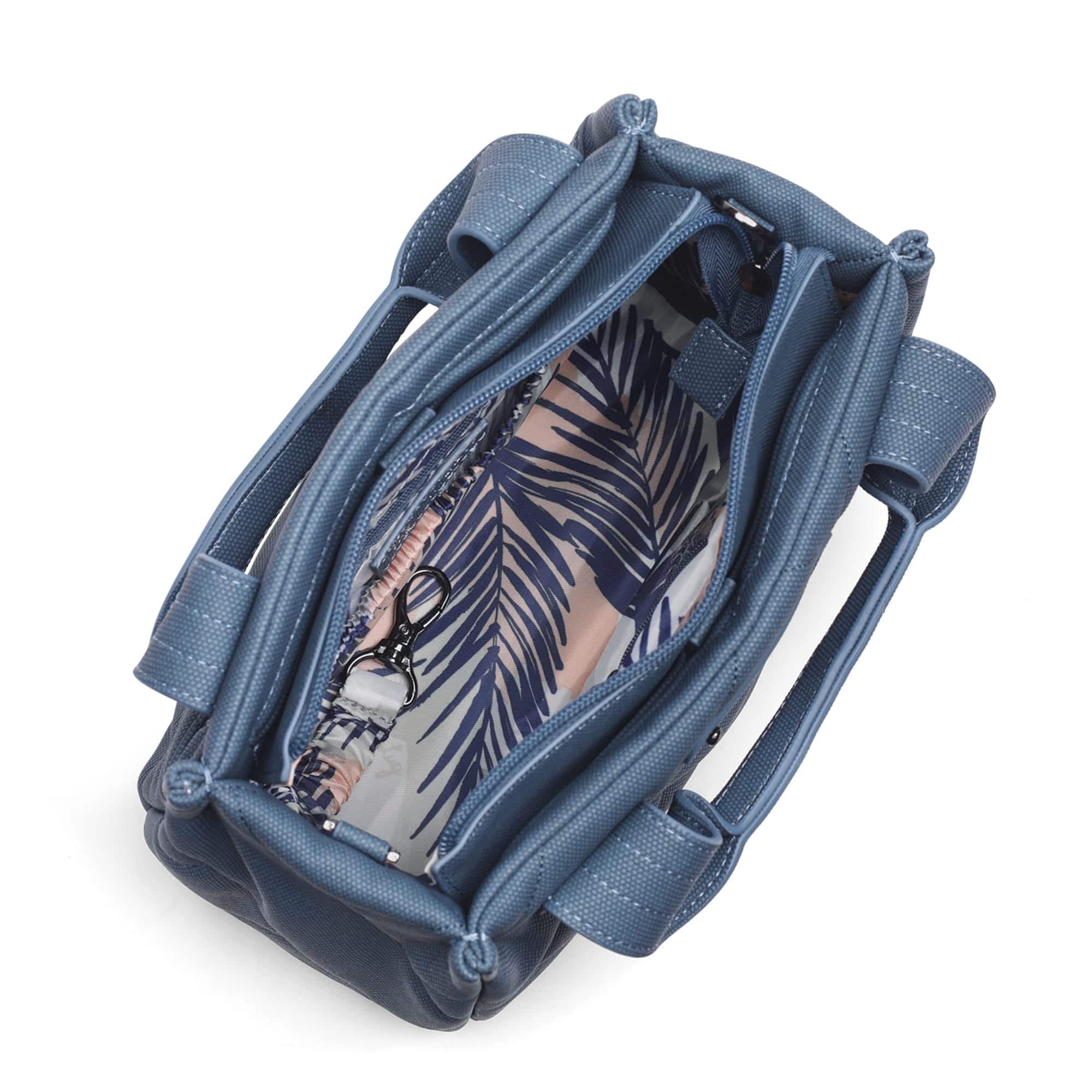 Jitterbug Matte Luxe VL Crossbody Bag - SLATE BLUE - JitterbugMatteVL_SlateBlue_05