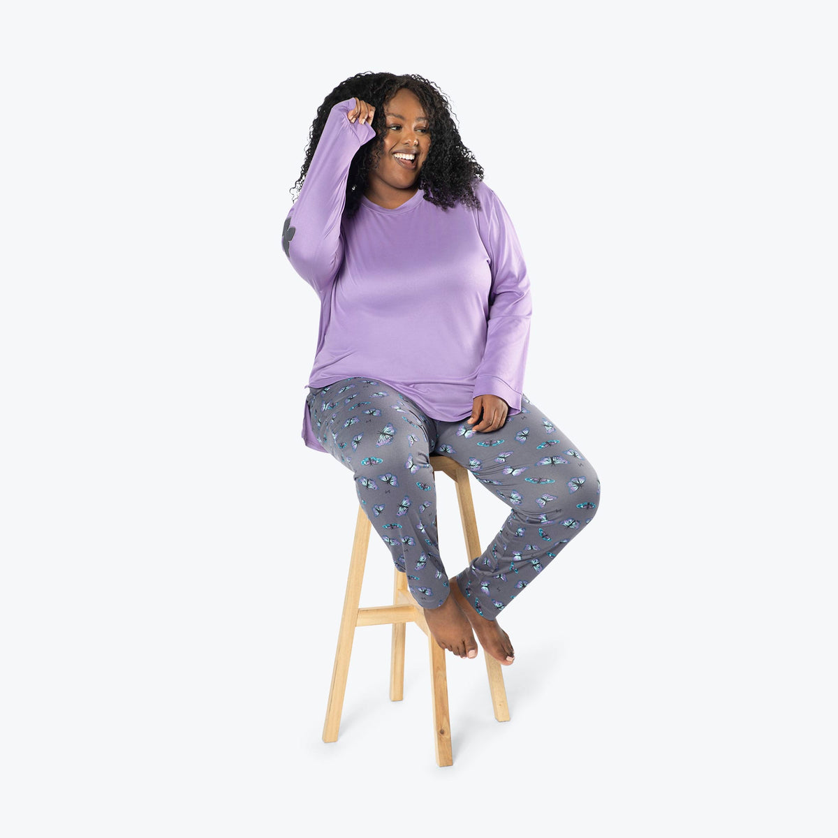 Jitterbug Long Sleeve Pajama Set