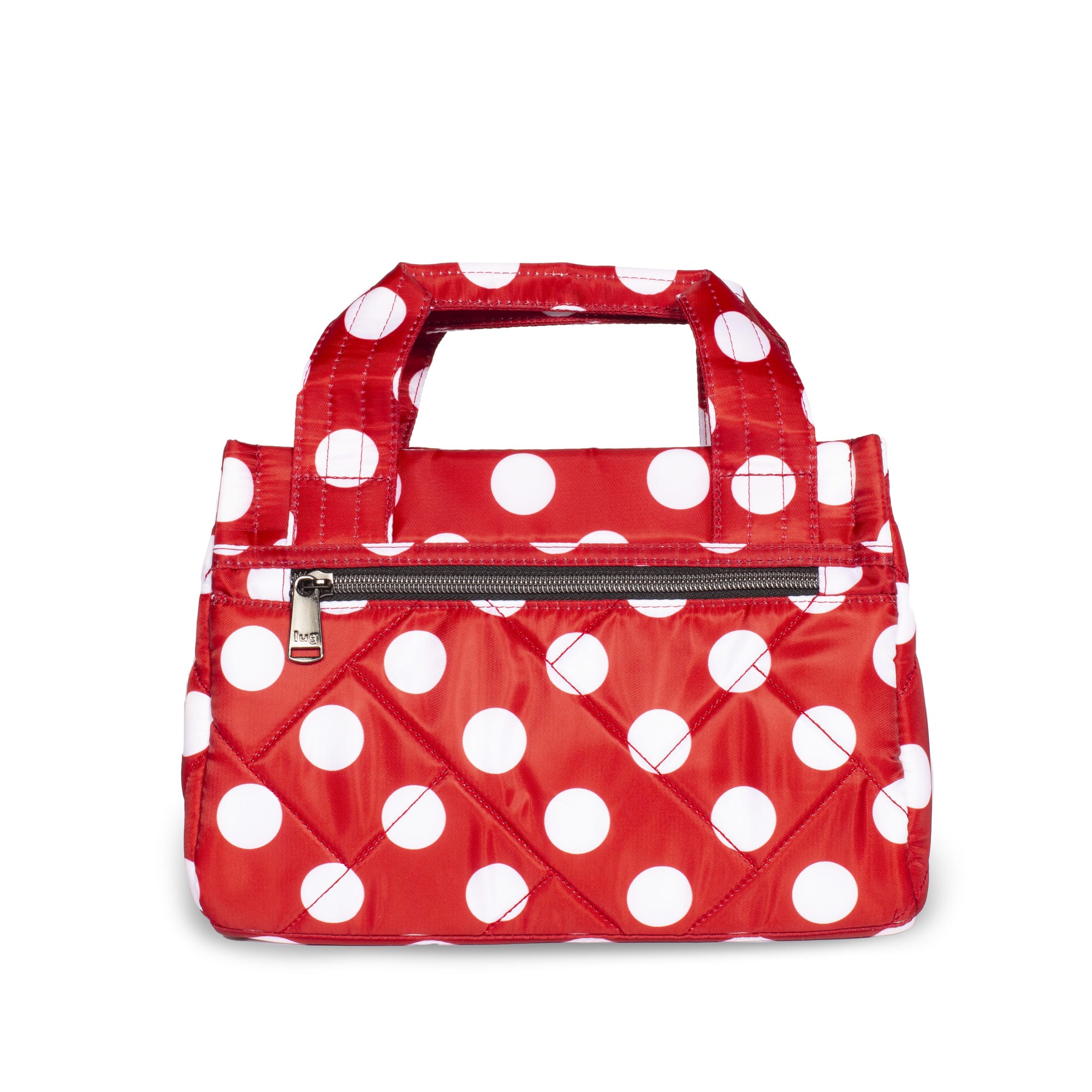 Jitterbug Crossbody Bag - CRIMSON LARGE DOT - Jitterbug_Crimson_Lg_Dot_04
