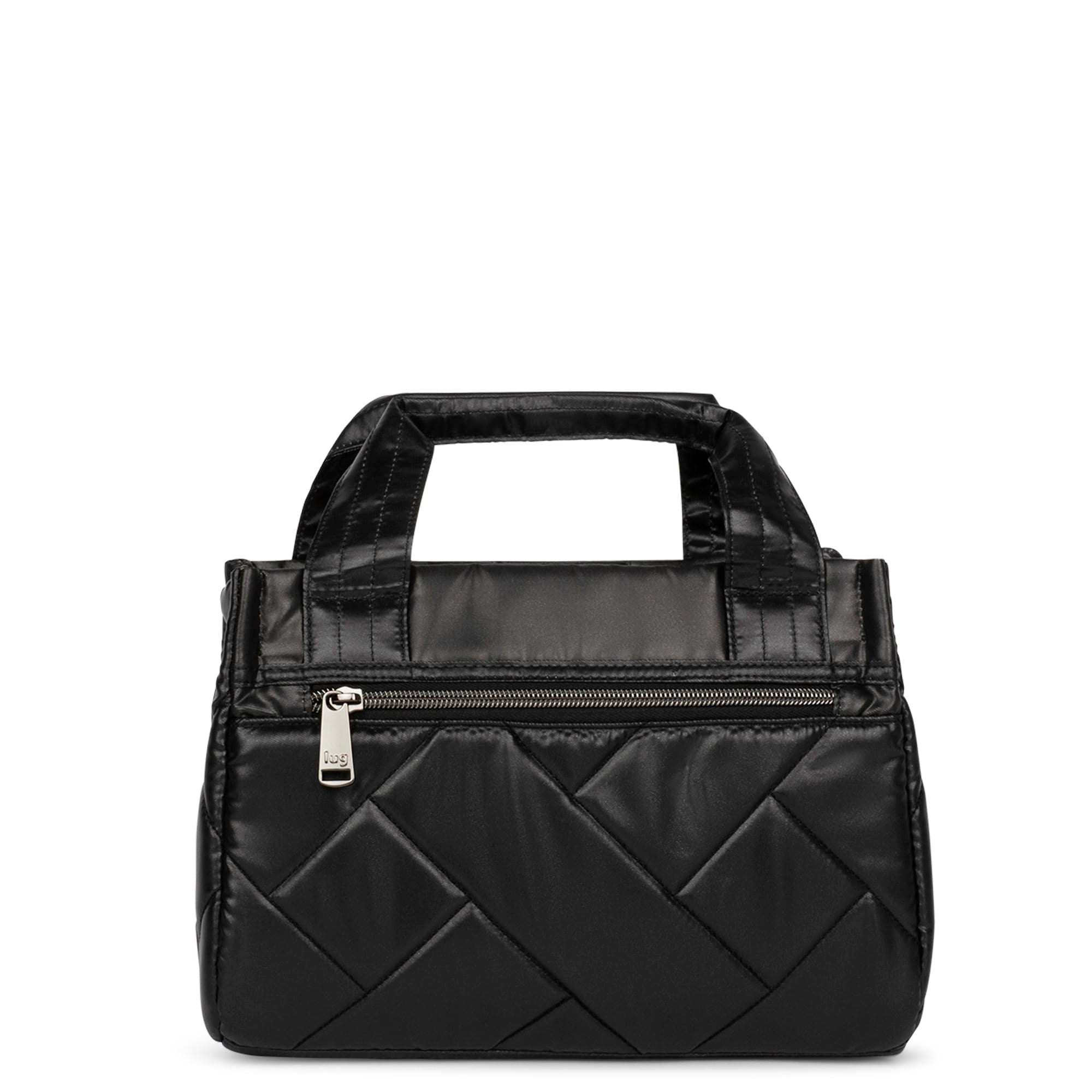 Jitterbug Crossbody Bag - CRIMSON LARGE DOT - Jitterbug_Metallic_Black_04