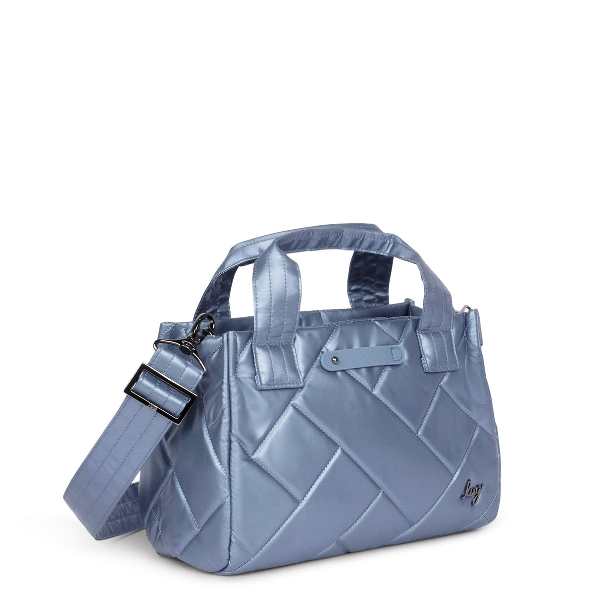 Jitterbug Crossbody Bag - METALLIC BLUE MOON - Jitterbug_Metallic_BlueMoonIcePop_02
