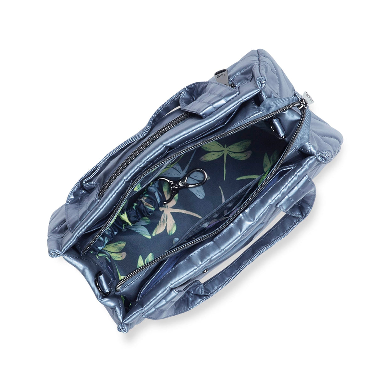 Jitterbug Crossbody Bag - METALLIC BLUE MOON - Jitterbug_Metallic_BlueMoonIcePop_05
