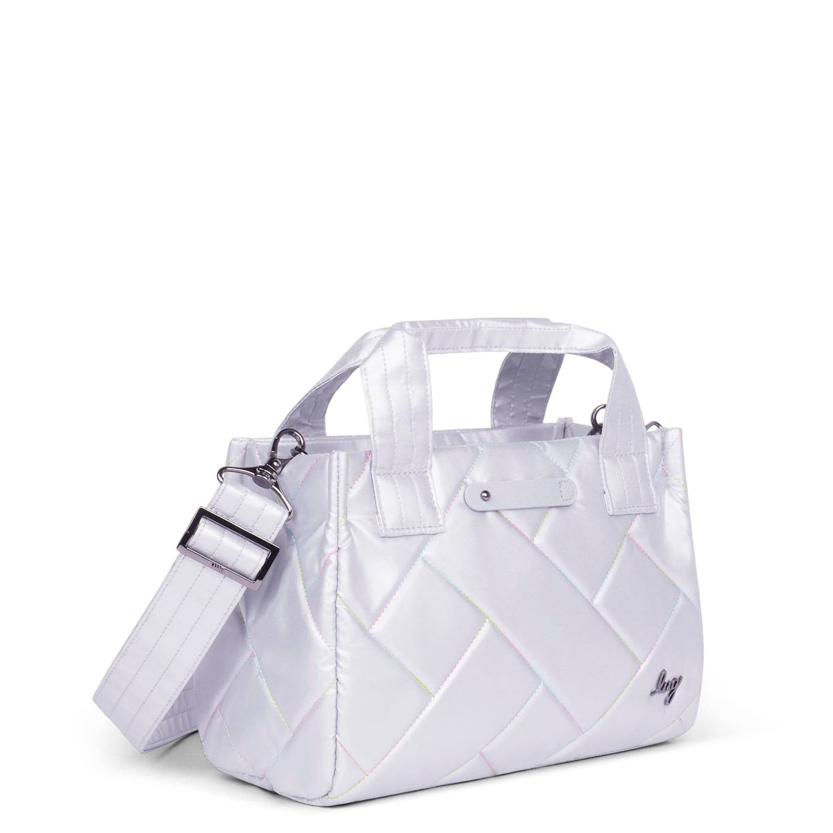 Jitterbug Crossbody Bag - METALLIC SILVER - Jitterbug_Metallic_Silver_02