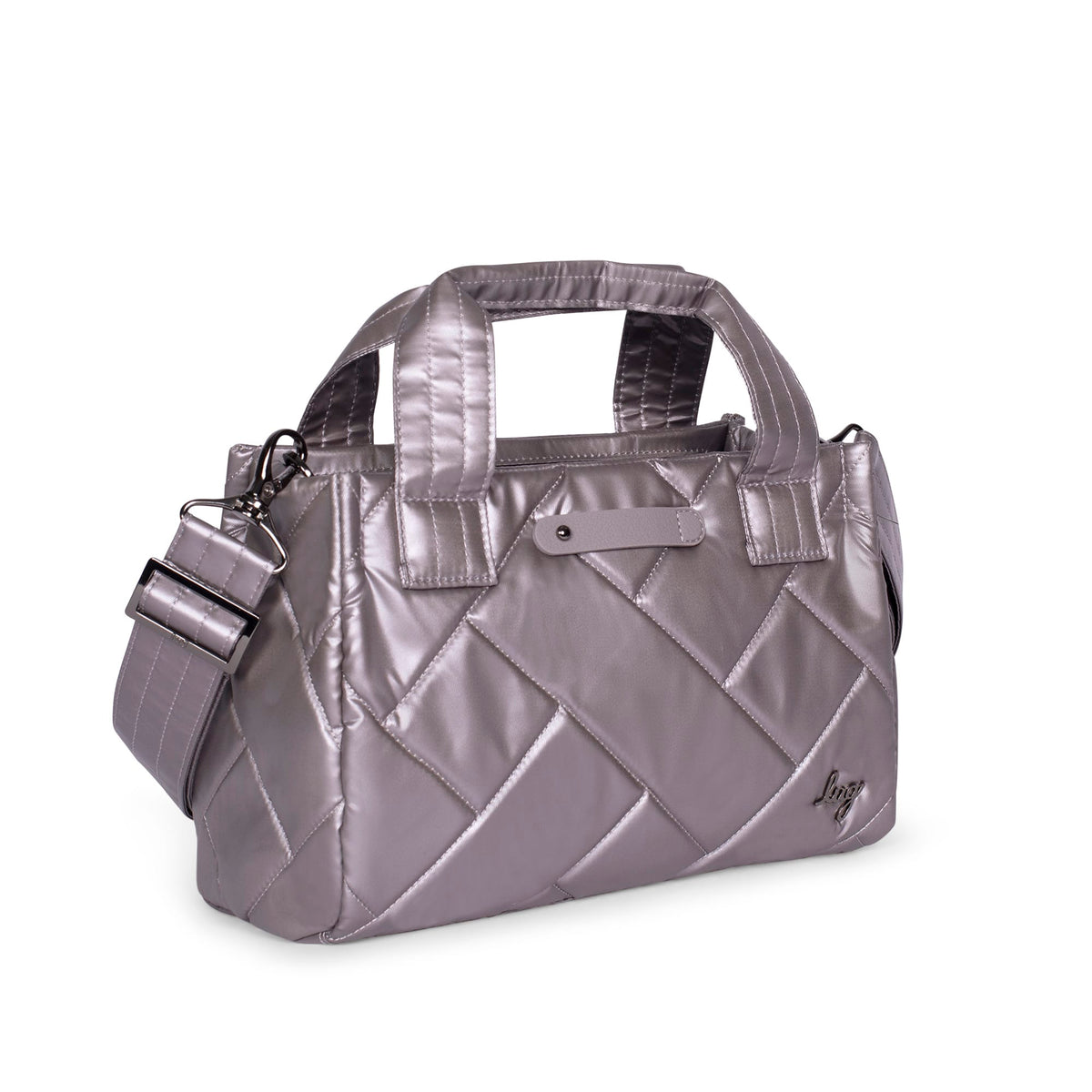 Jitterbug Crossbody Bag - METALLIC PEARL - Jitterbug_PearlMetallic_02