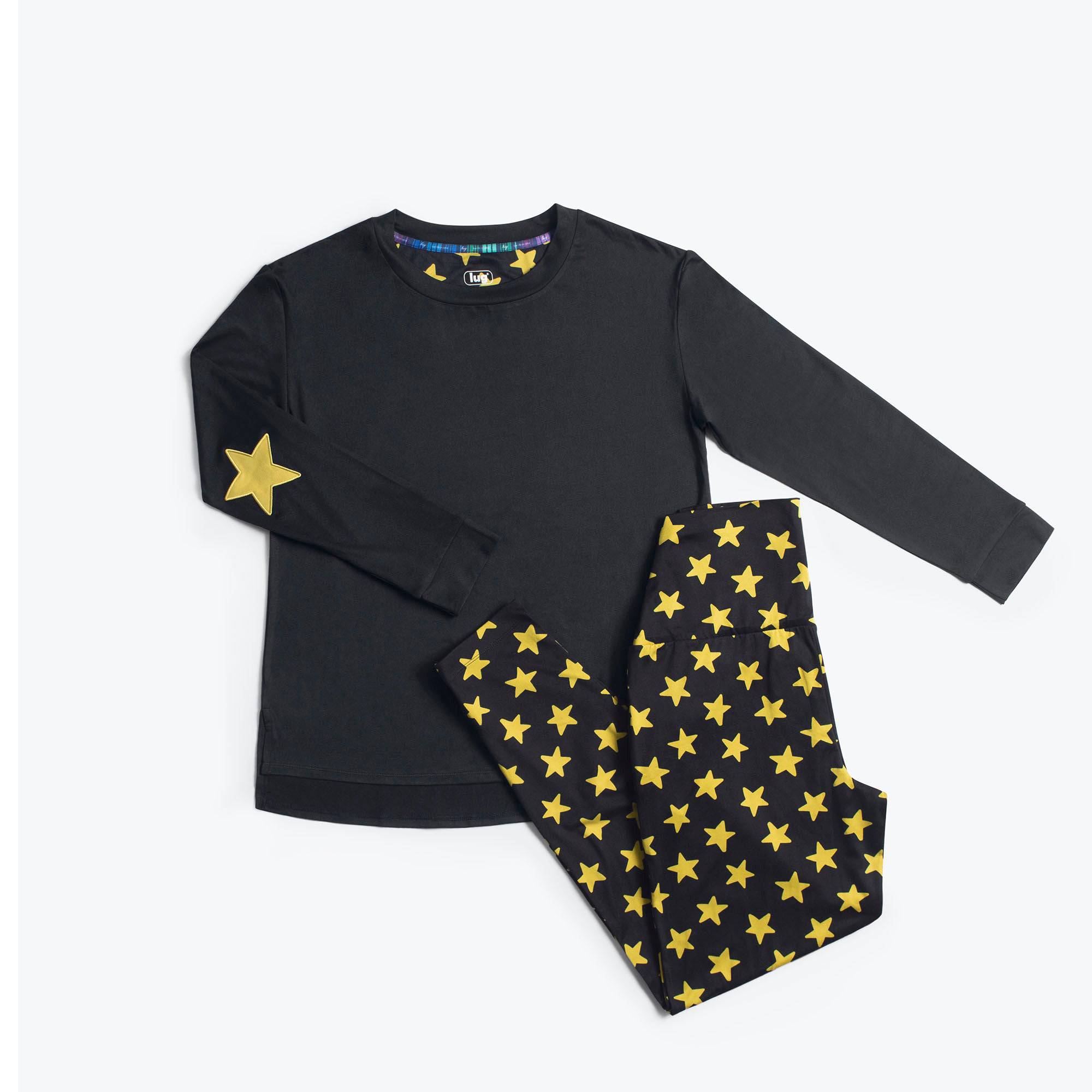 Jitterbug Long Sleeve Pajama Set - ROCKSTAR - Jitterbug_Rockstar_Flatlay_6e47d8ed-8b54-4a0d-9616-a7eaa1fe5efe