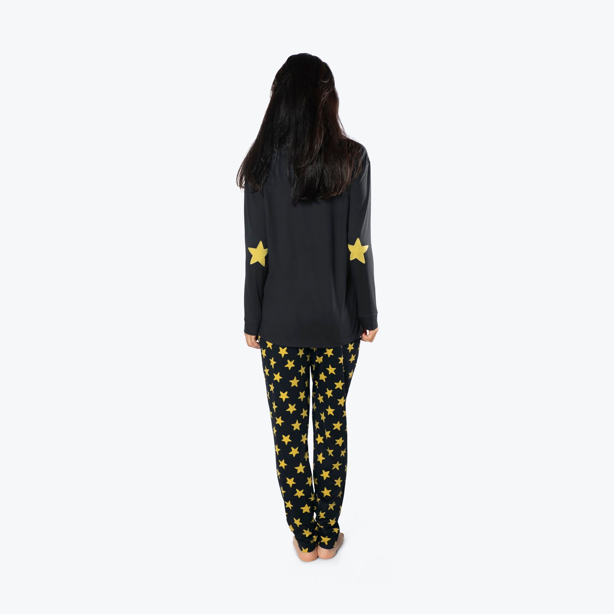 Jitterbug Long Sleeve Pajama Set - ROCKSTAR - Jitterbug_Rockstar_S_02