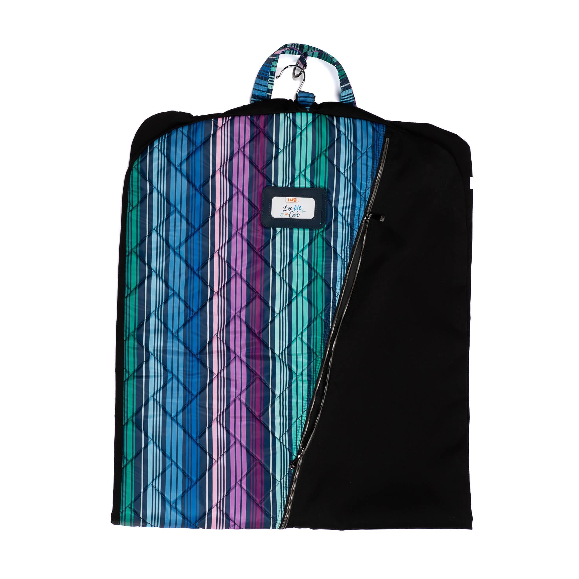 Jockey Hanging Garment Bag - LOVE STRIPE MULTI - Jockey_LoveStripeMulti_04