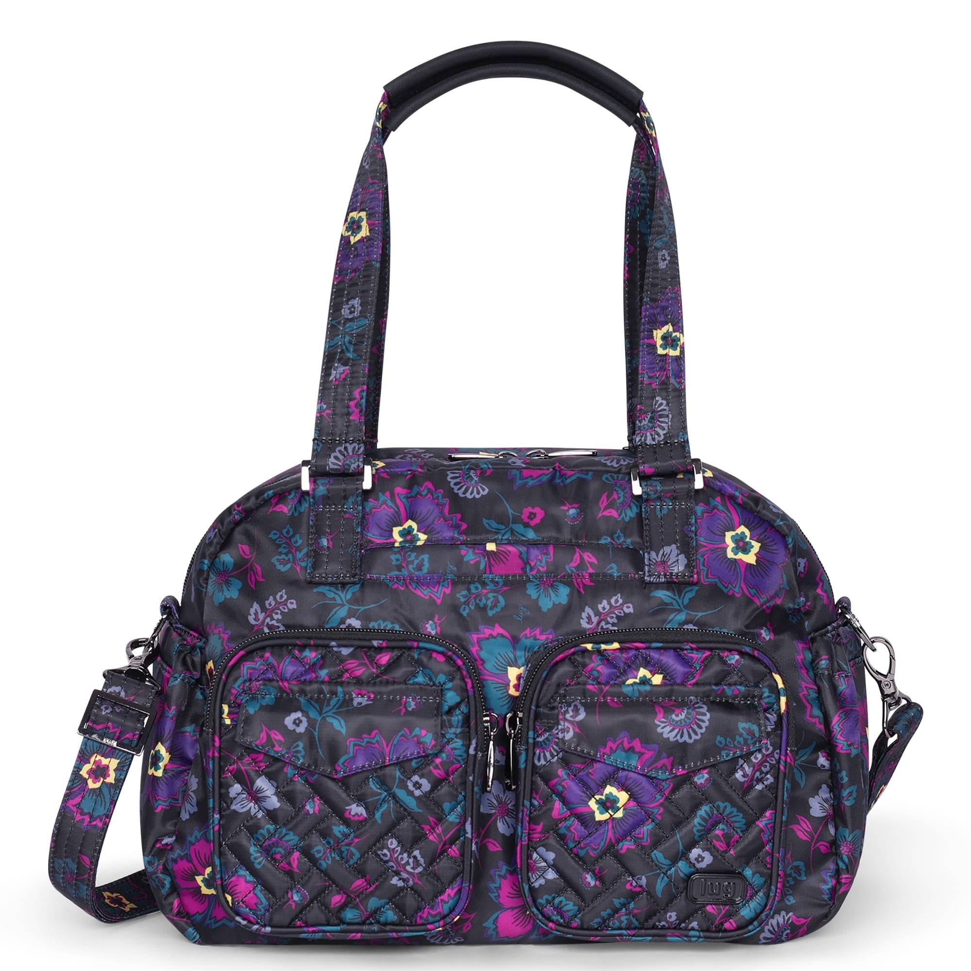 Jumper Carry-All Tote - BOHO FLORAL BLACK - JumperCarry-allTote_Boho_Floral_Black_01