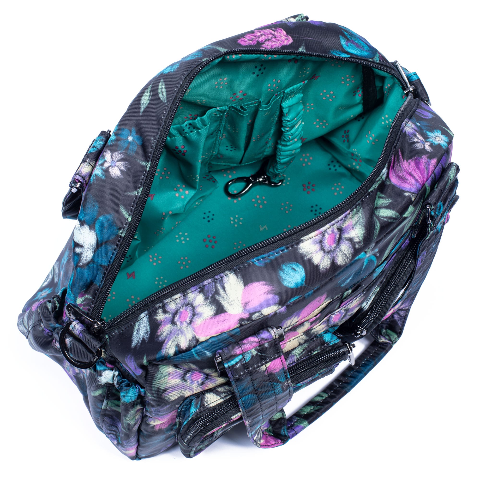 Jumper Carry-All Tote - BLOOM BLACK - JumperCarryall_BloomBlack_05