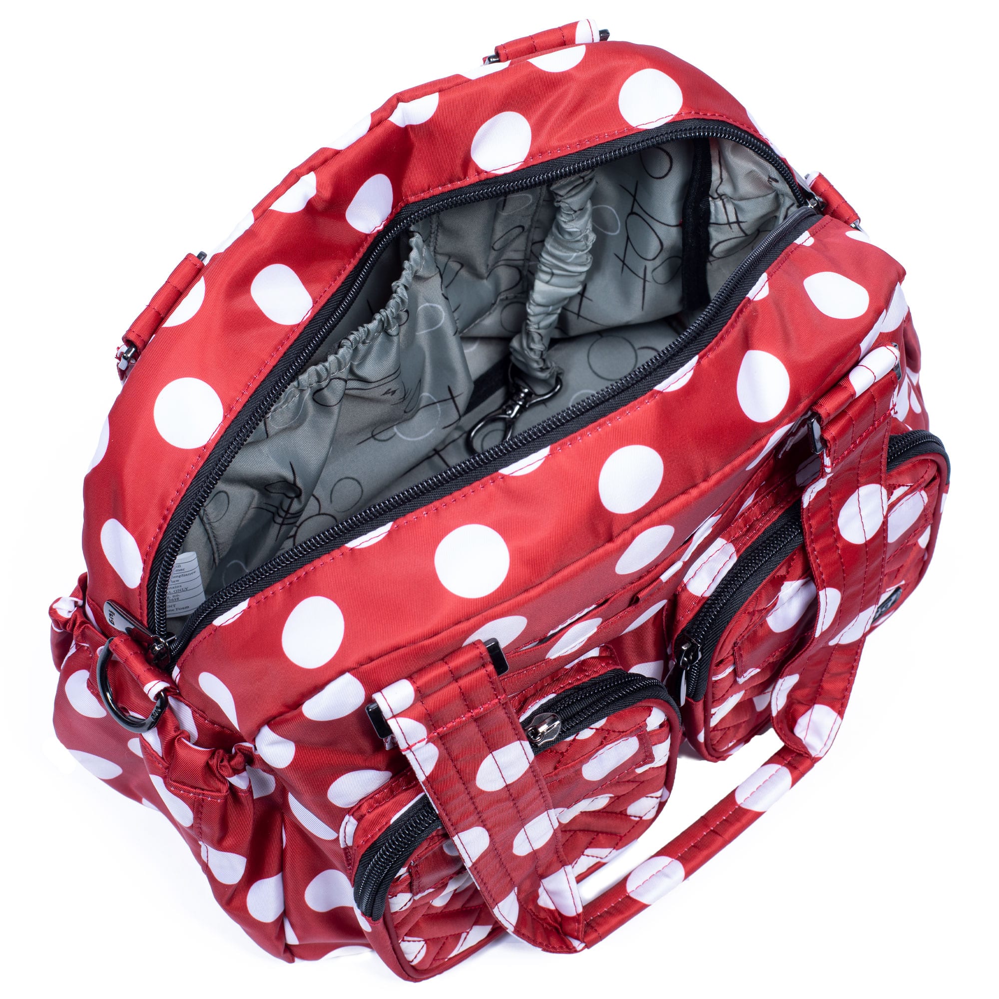Jumper Carry-All Tote - CRIMSON LARGE DOT - JumperCarryall_CrimsonLargeDot_05
