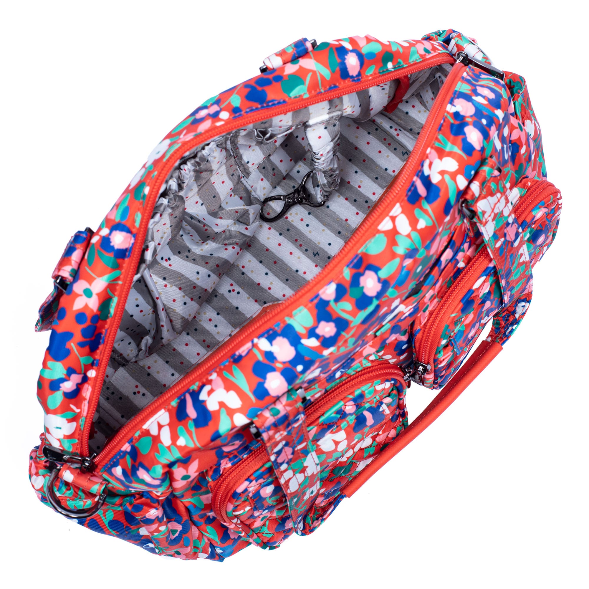 Jumper Carry-All Tote - WILDFLOWER POPPY - JumperCarryall_WildflowerPoppy_05