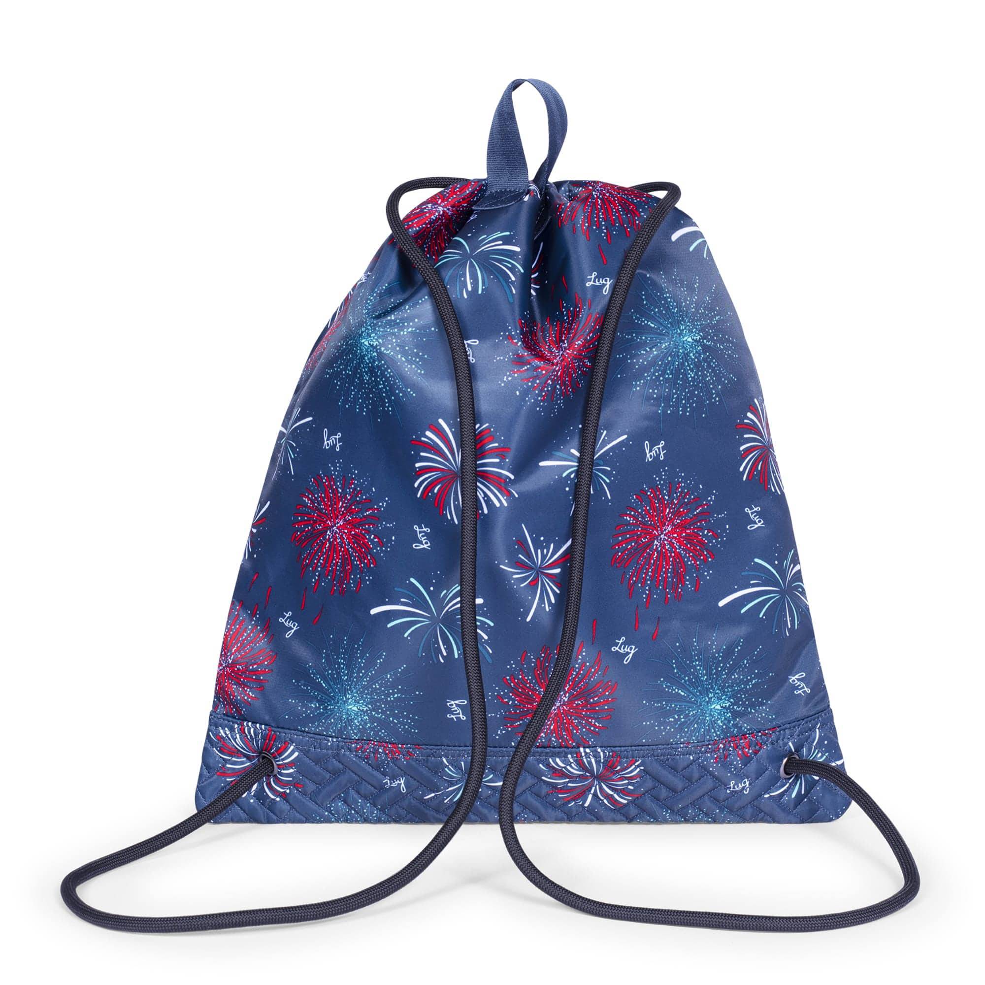 Jumping Jack Drawstring Backpack - FIREWORK NAVY - JumpingJack_FireworkNavy_04