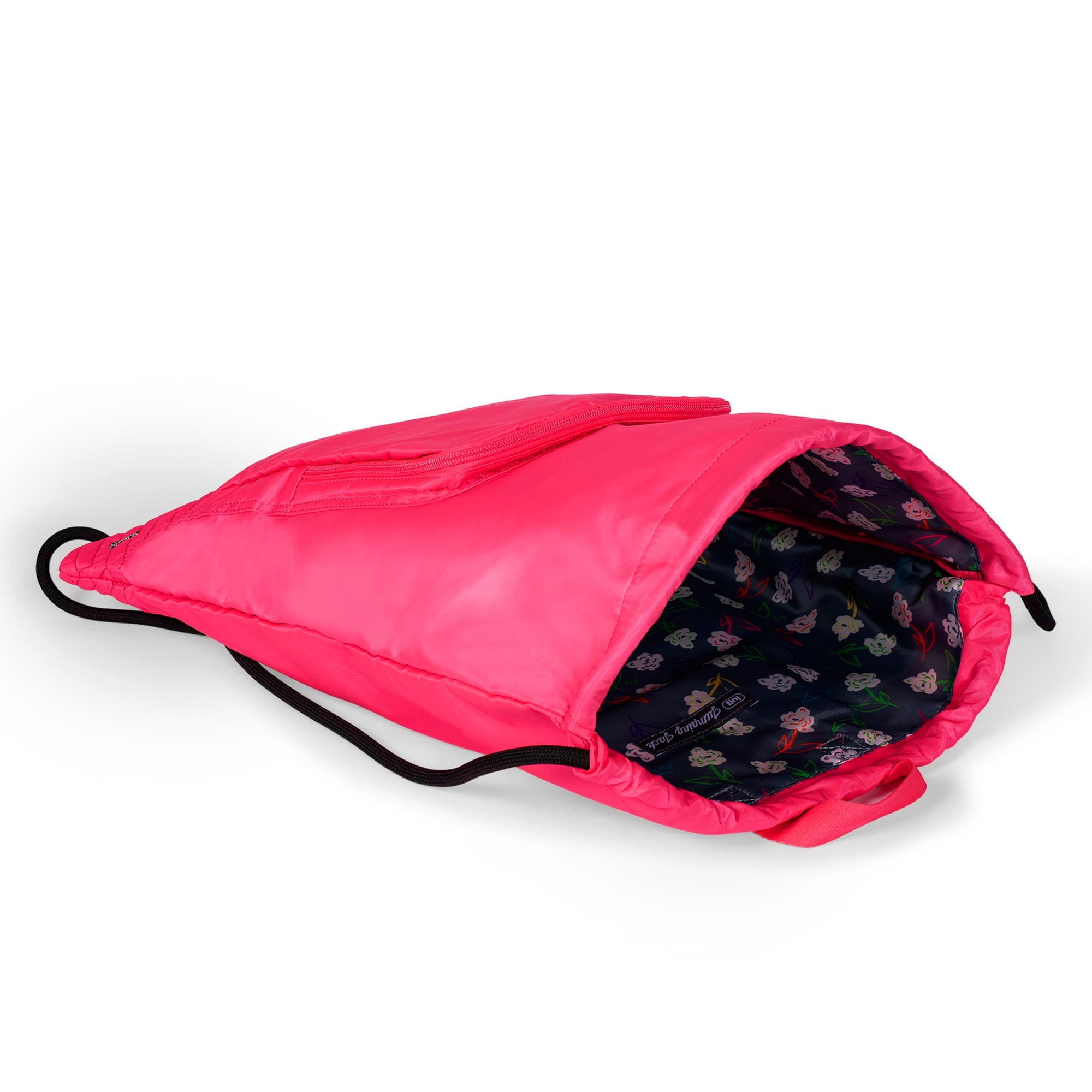 Jumping Jack Drawstring Backpack - MAGENTA - Jumpingjack_Magenta_05