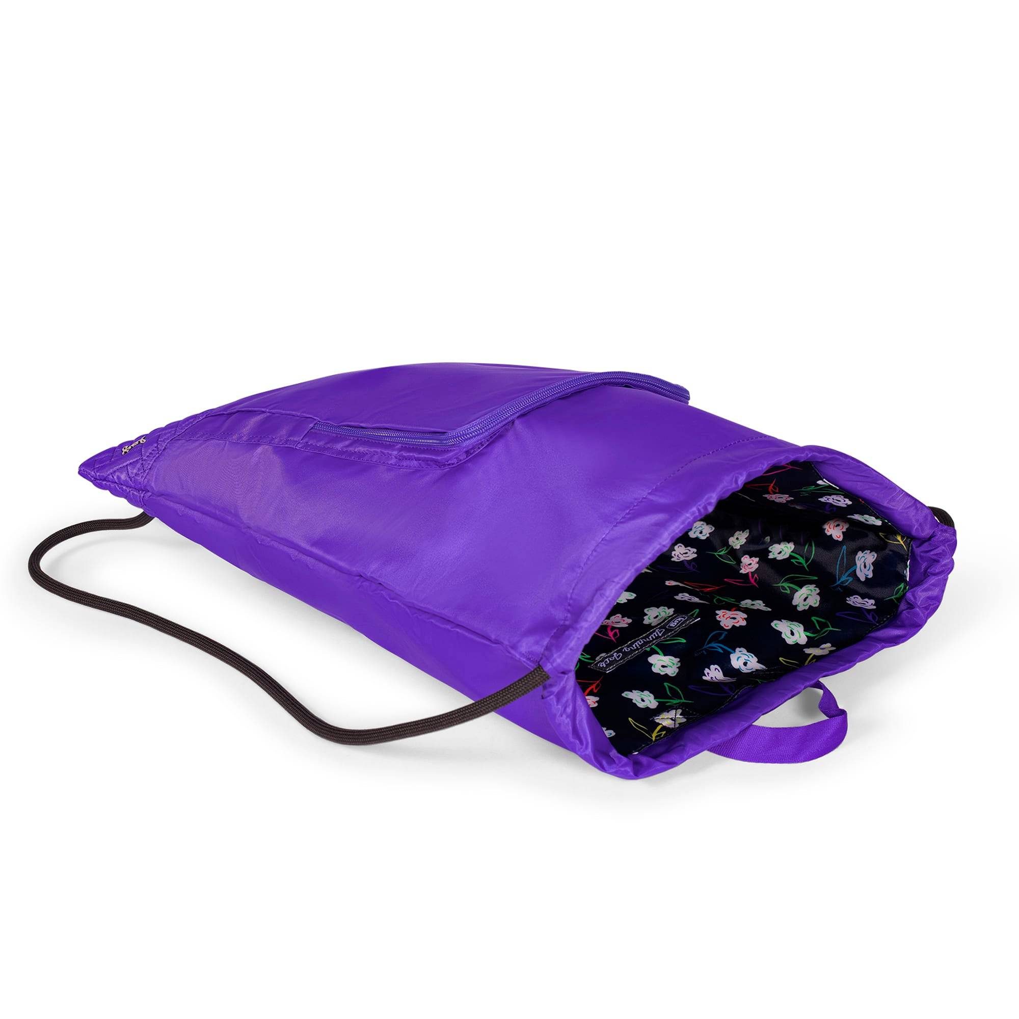 Jumping Jack Drawstring Backpack - VIOLET - Jumpingjack_Violet_05