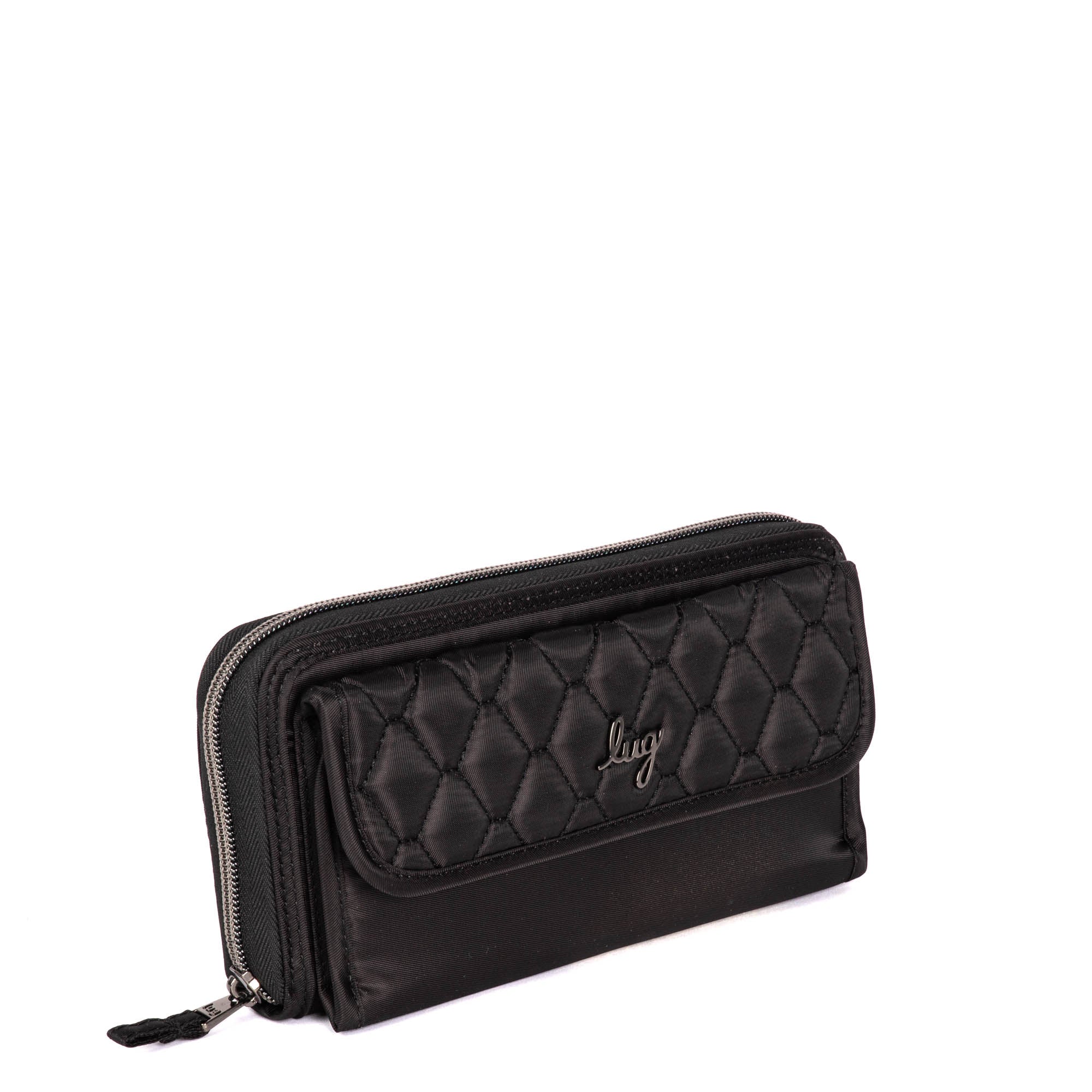 Kickflip SE Convertible RFID Wallet - BLACK - KickflipSE_Black_02