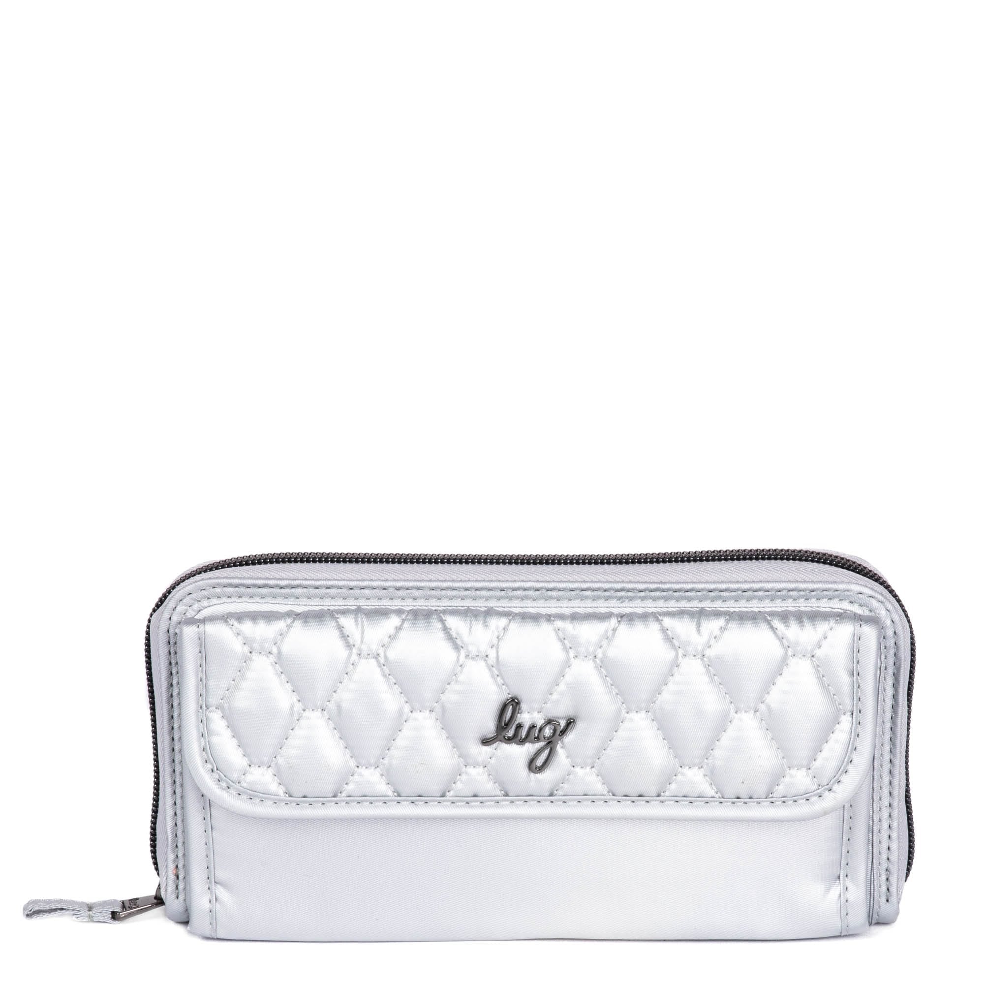 Kickflip SE Convertible RFID Wallet - METALLIC SILVER - KickflipSE_MetallicSilver_01