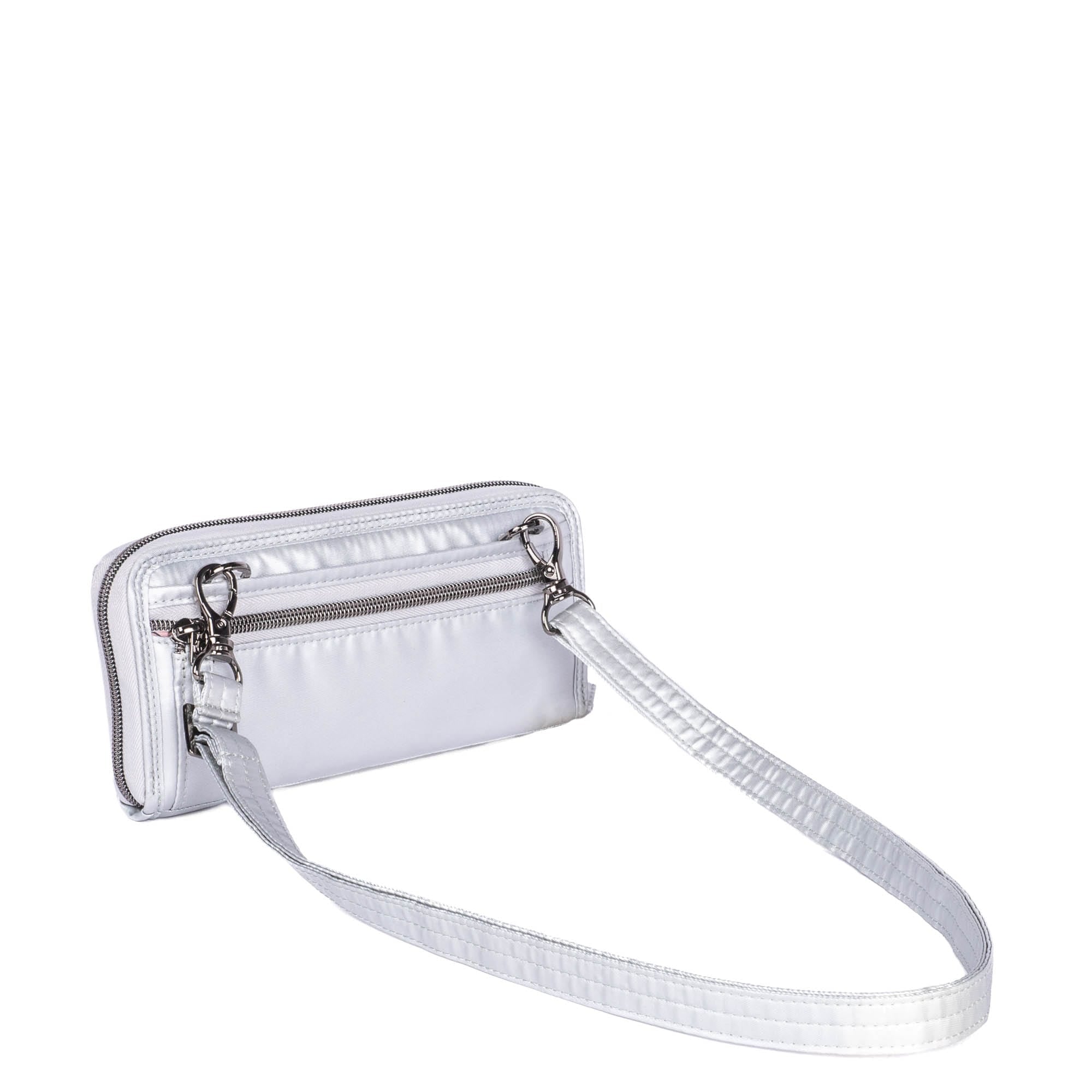 Kickflip SE Convertible RFID Wallet - METALLIC SILVER - KickflipSE_MetallicSilver_03