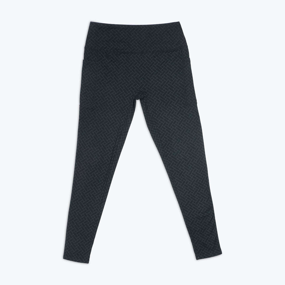 Lugging Ankle Leggings - Solids - BLACK - Lugging_Black_Flatlay