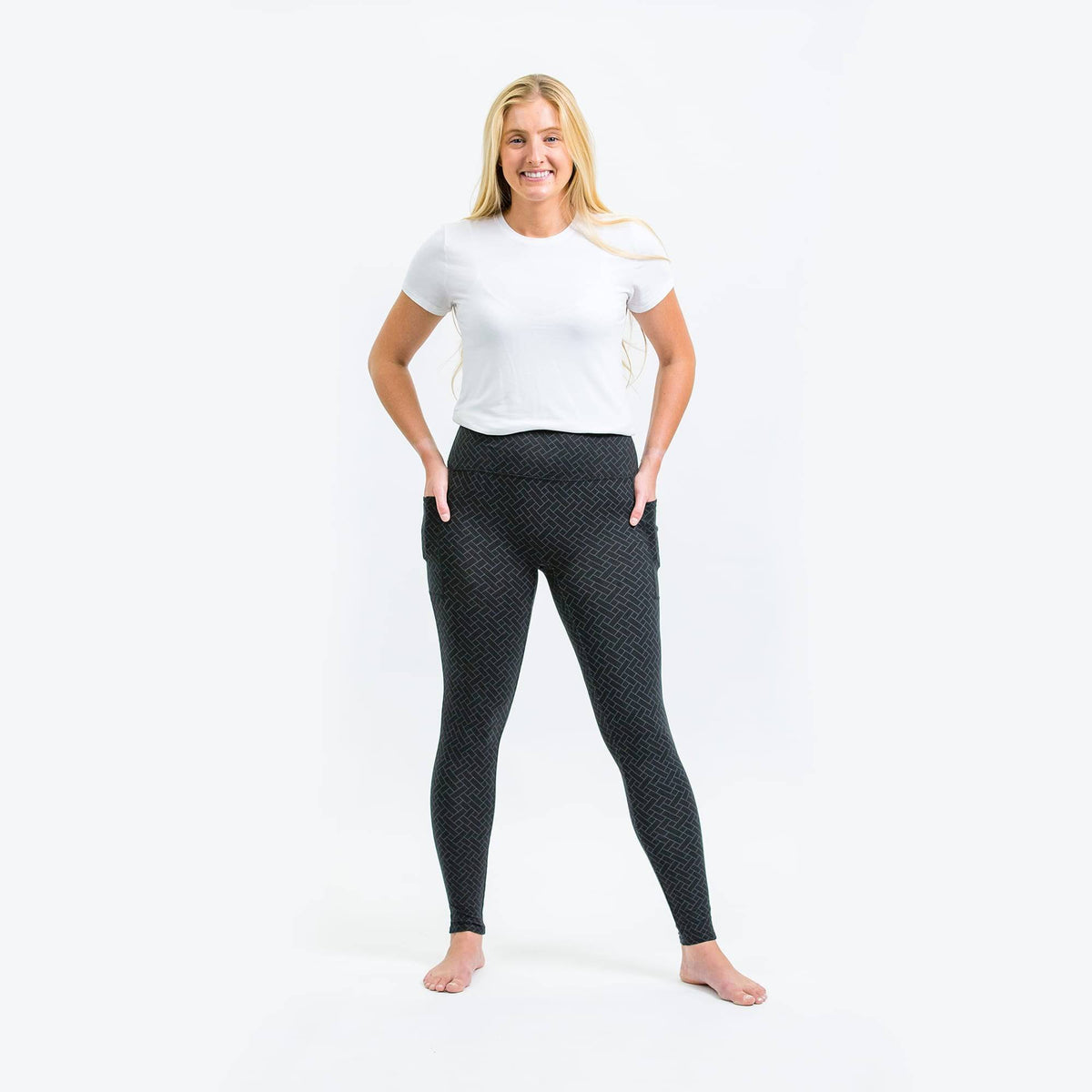Lugging Ankle Leggings - Solids - BLACK - Lugging_Black_S_02
