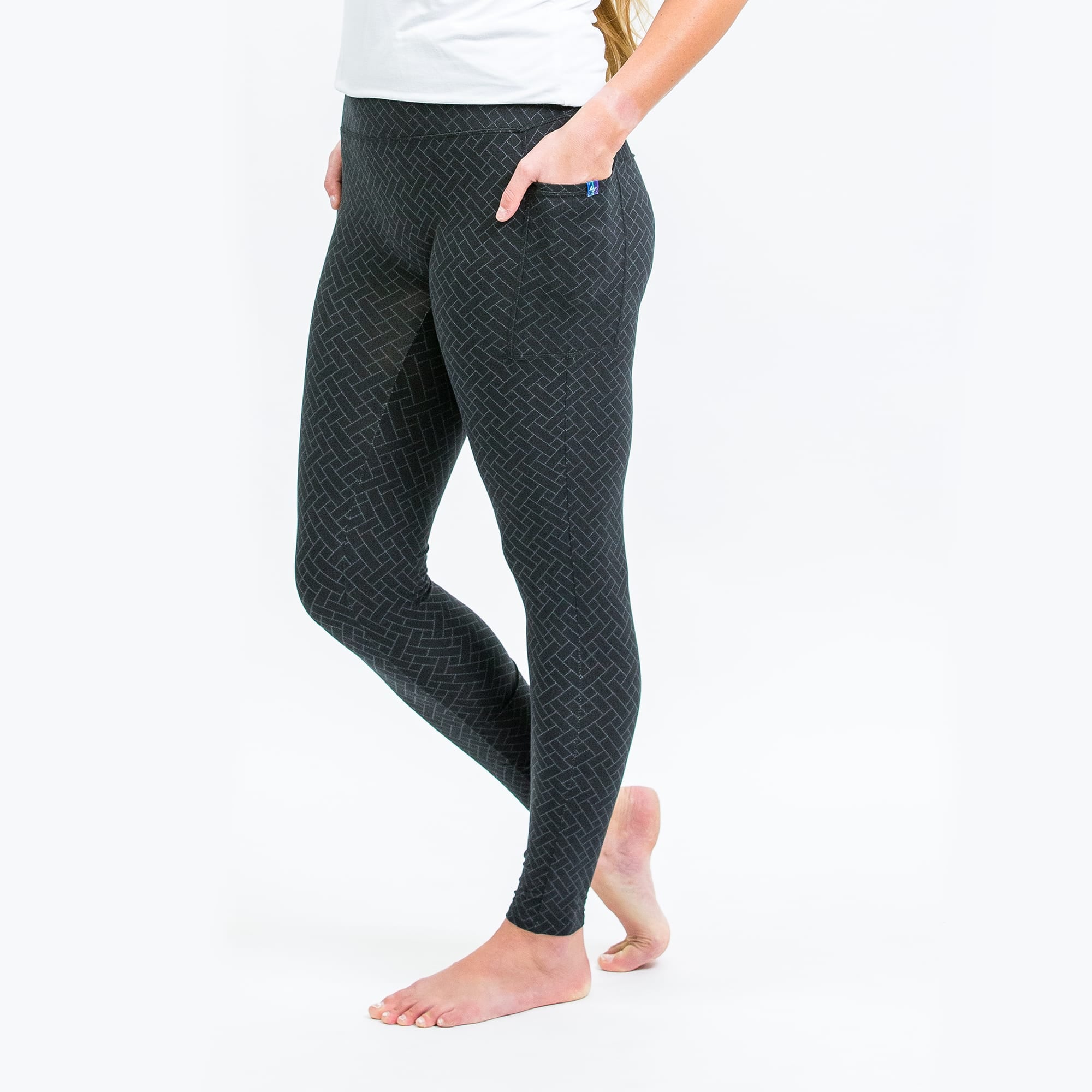 Lugging Ankle Leggings - Solids - BLACK - Lugging_Black_S_04