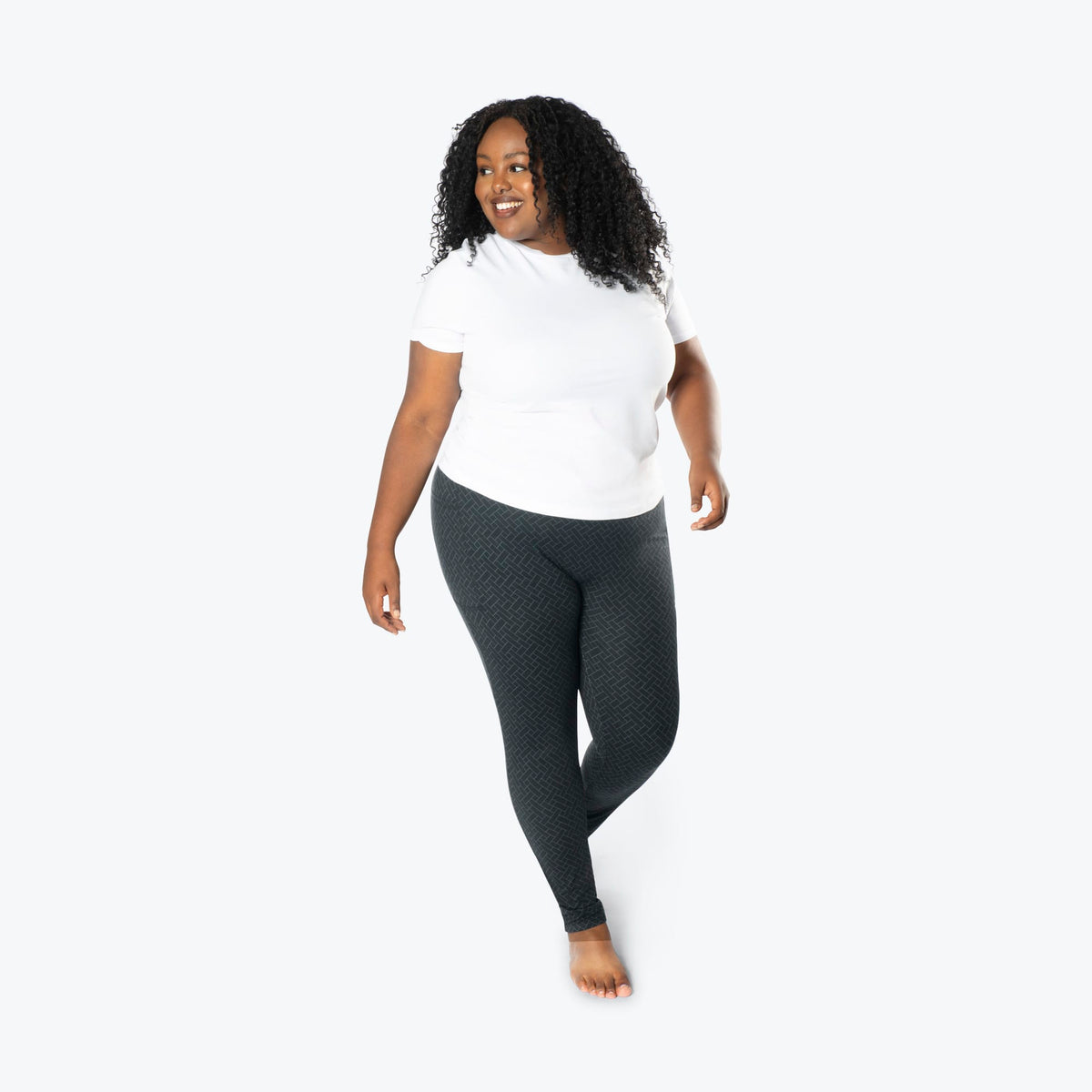Lugging Ankle Leggings - Solids - BLACK - Lugging_Black_XL_01a