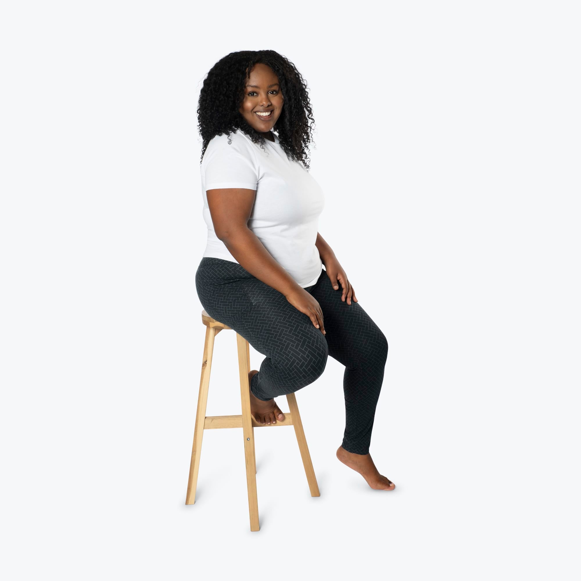 Lugging Ankle Leggings - Solids - BLACK - Lugging_Black_XL_01b