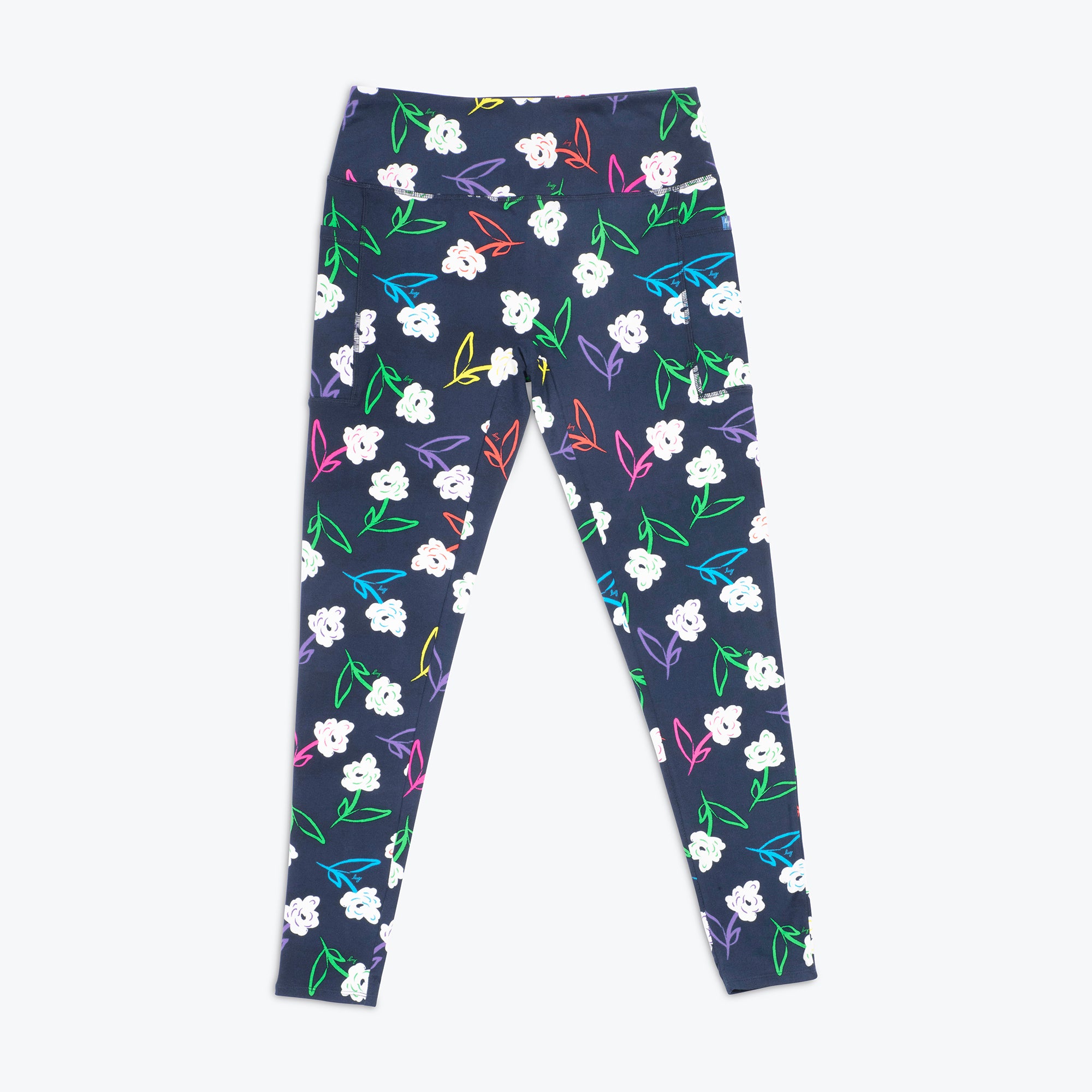 Lugging Ankle Leggings - Prints - BRIGHT FLORAL - Lugging_BrightFloral_Flatlay_f5d53dac-fc96-41d3-9ecf-8d928e0552f3