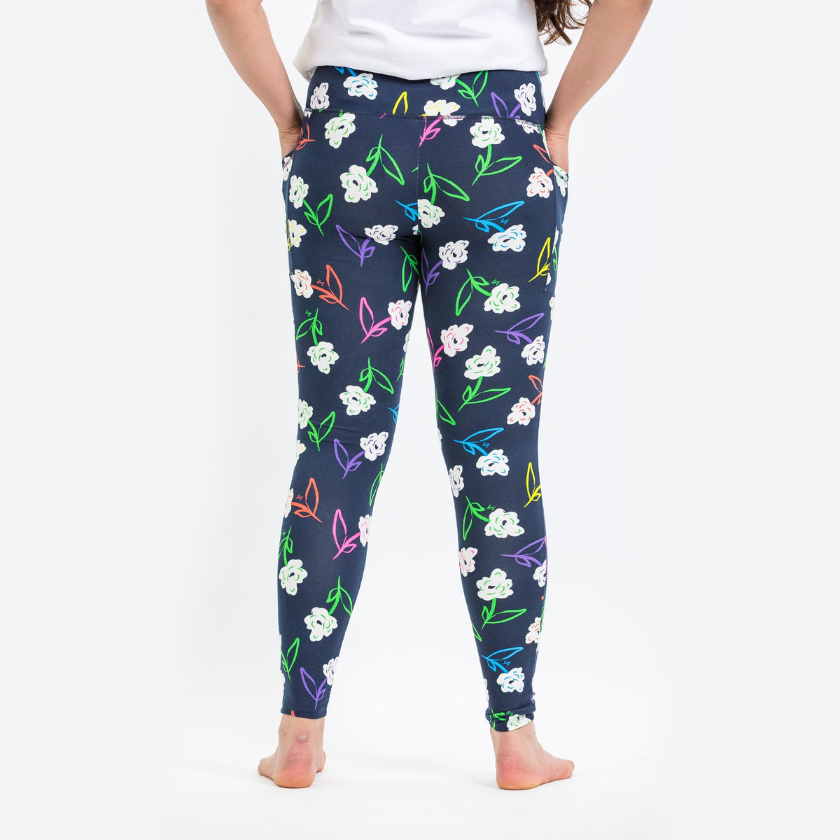 Lugging Ankle Leggings - Prints