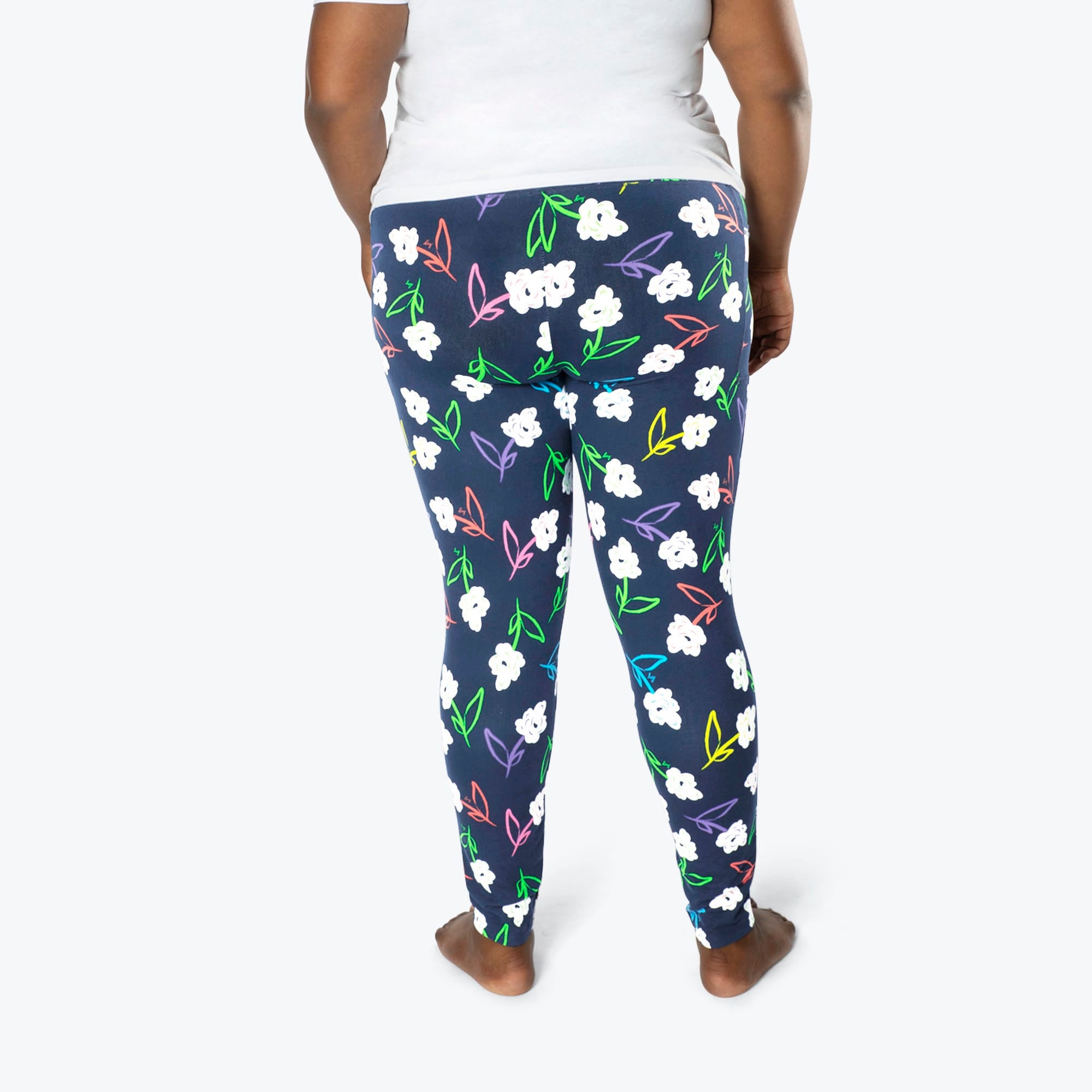 Lugging Ankle Leggings - Prints - BRIGHT FLORAL - Lugging_BrightFloral_XL_02