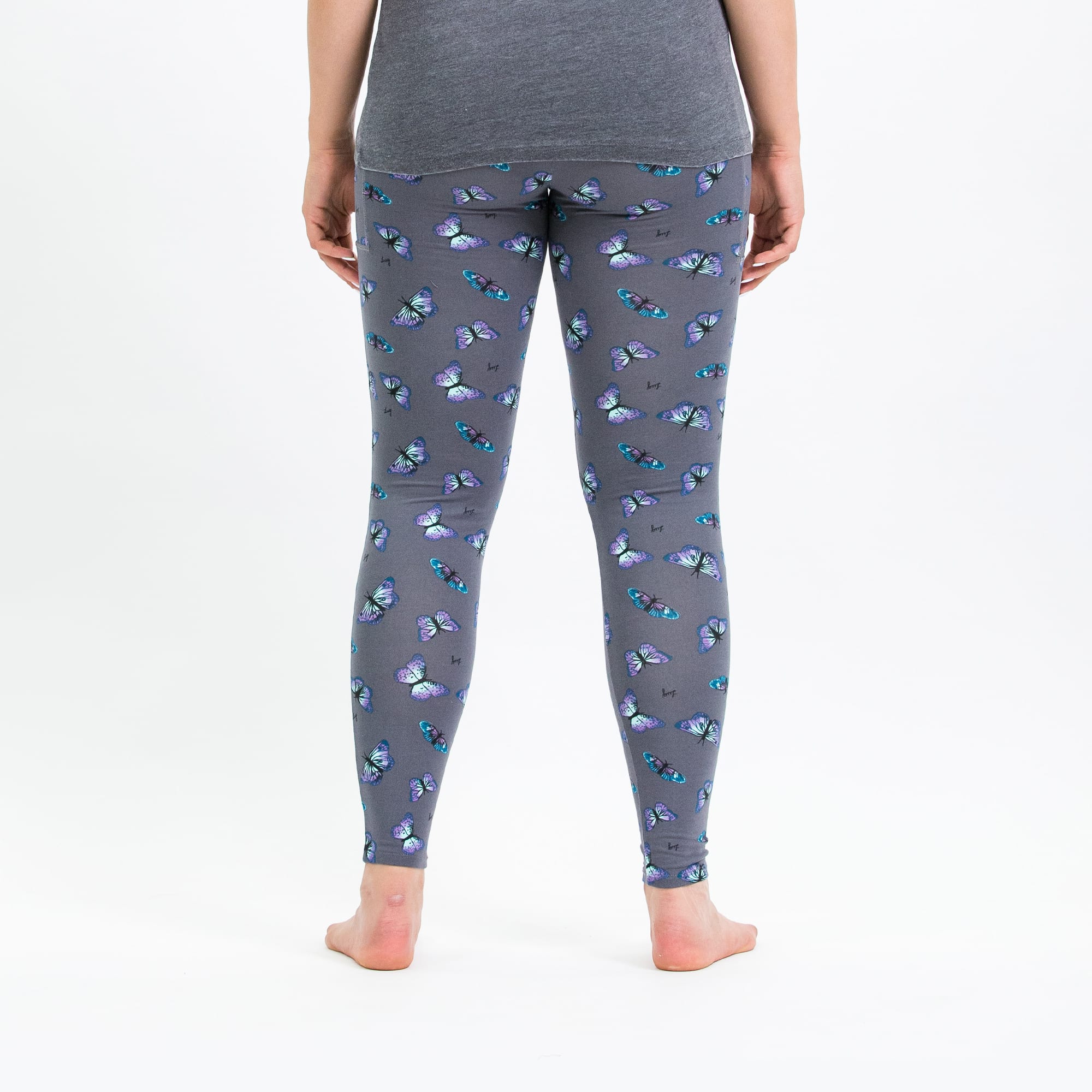 Lugging Ankle Leggings - Prints - BUTTERFLY GREY - Lugging_Butterfly_S_02_247a54fb-c993-4de0-876a-d5dc39bda3fe
