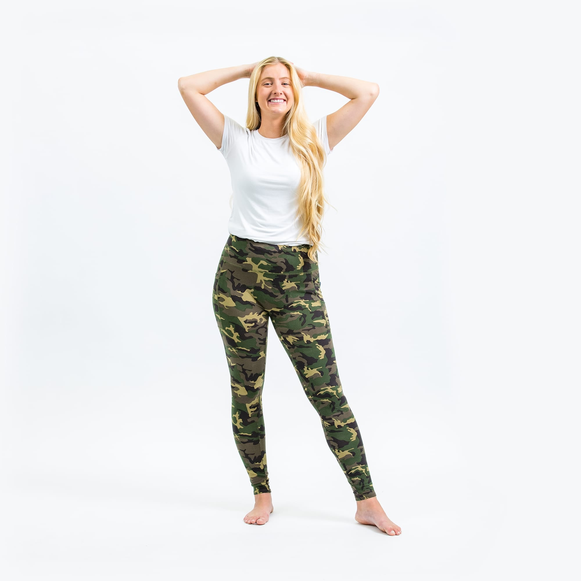 Lugging Ankle Leggings - Prints - CAMO GREEN - Lugging_CamoGreen_S_01