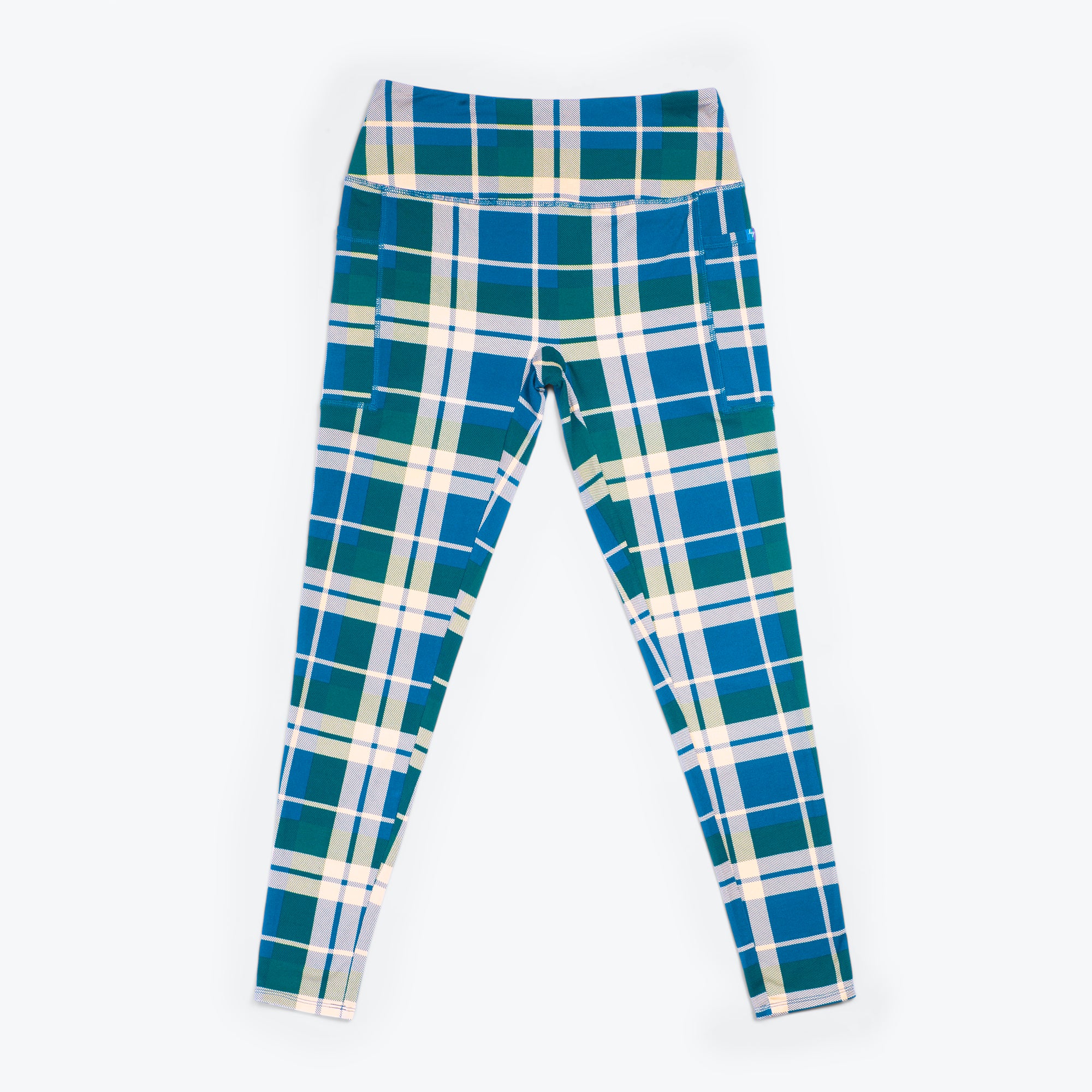 Lugging Ankle Leggings - Prints - FLANNEL PLAID NAVY - Lugging_FlannelPlaid_Flatlay_6ed0b4b6-cbda-4d66-8a01-cc253bc59dbe