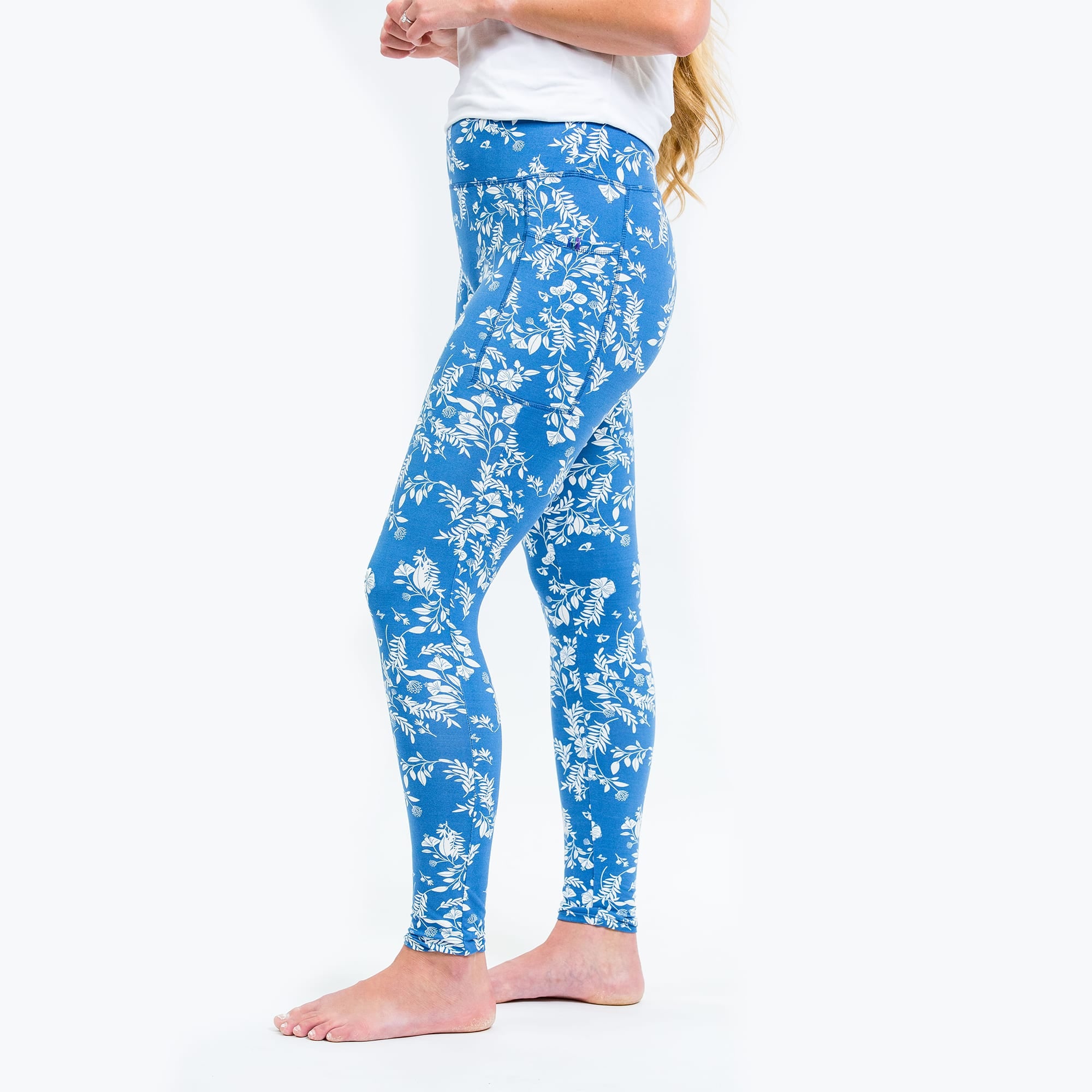 Lugging Ankle Leggings - Prints - FLOURISH BLUE - Lugging_FlourishBlue_S_04