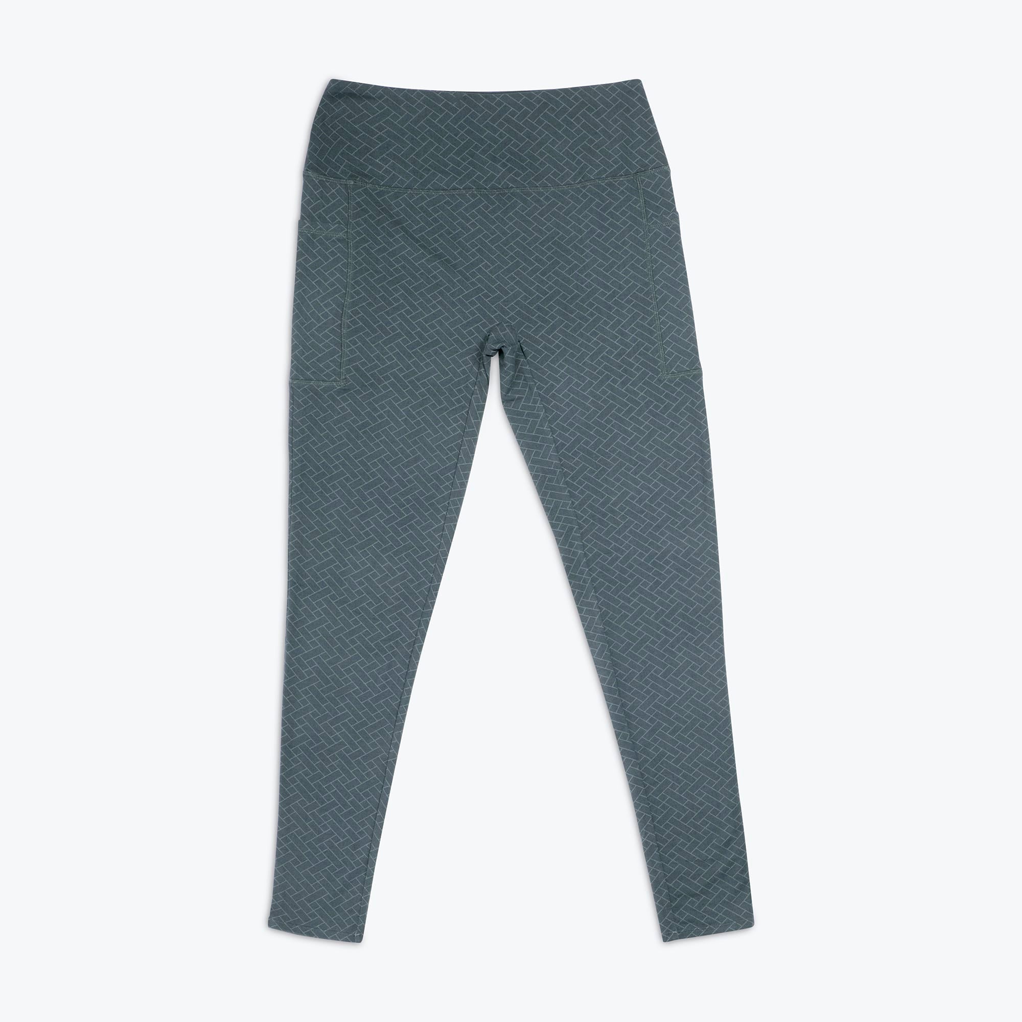 Lugging Ankle Leggings - Solids - FOG GREY - Lugging_FogGrey_Flatlay