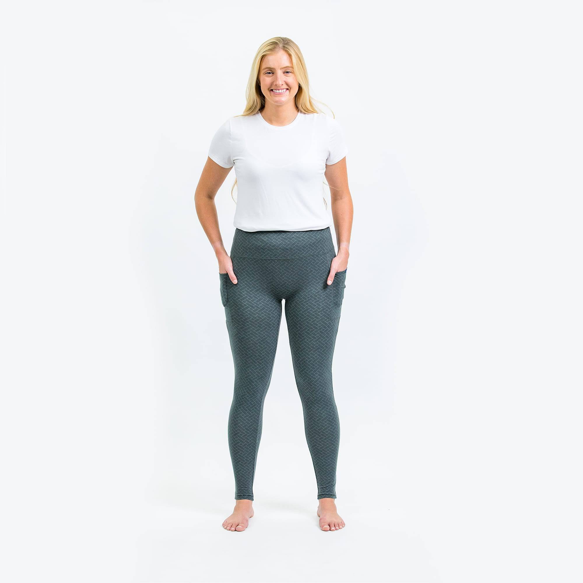 Lugging Ankle Leggings - Solids - FOG GREY - Lugging_FogGrey_S_03