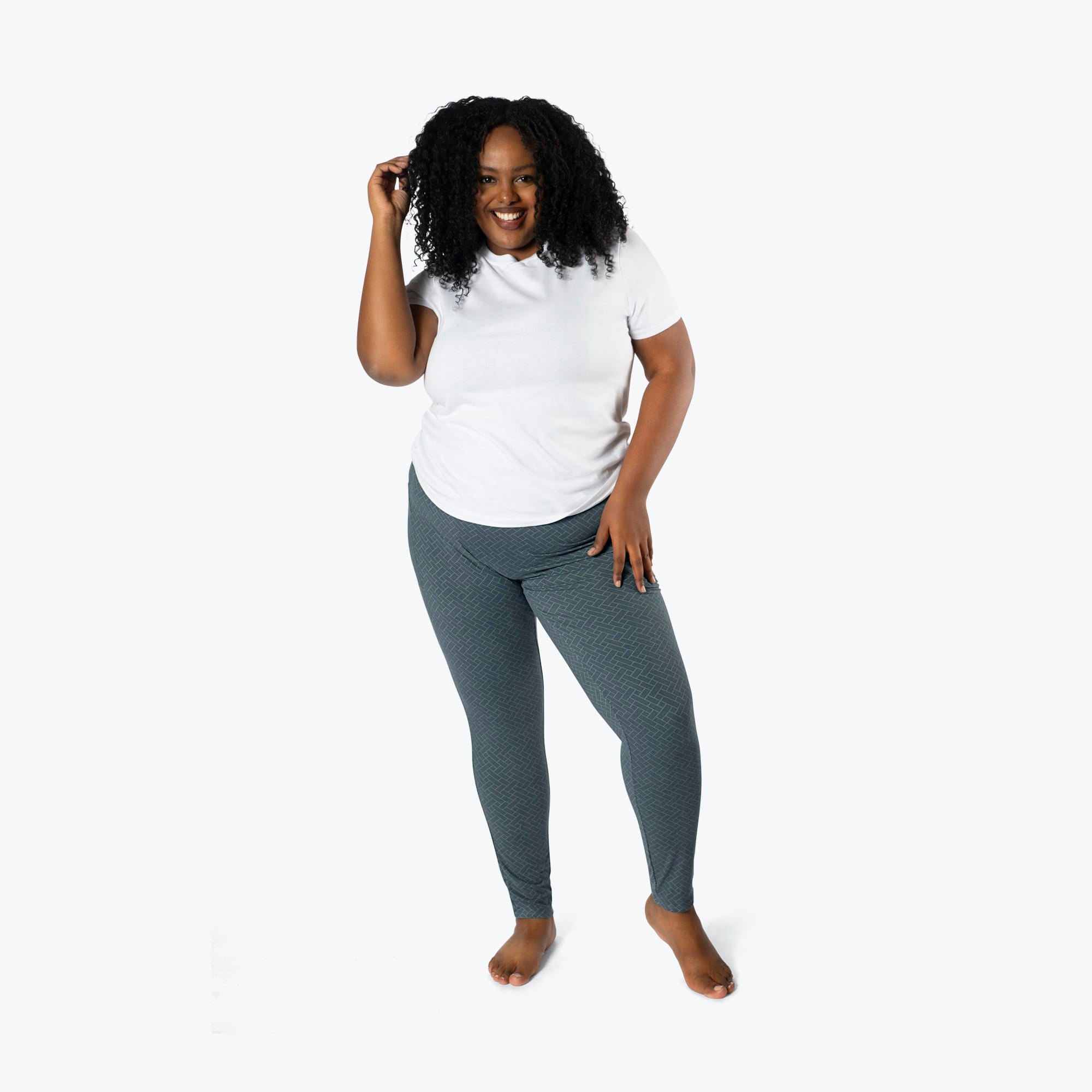 Lugging Ankle Leggings - Solids - FOG GREY - Lugging_FogGrey_XL_01a