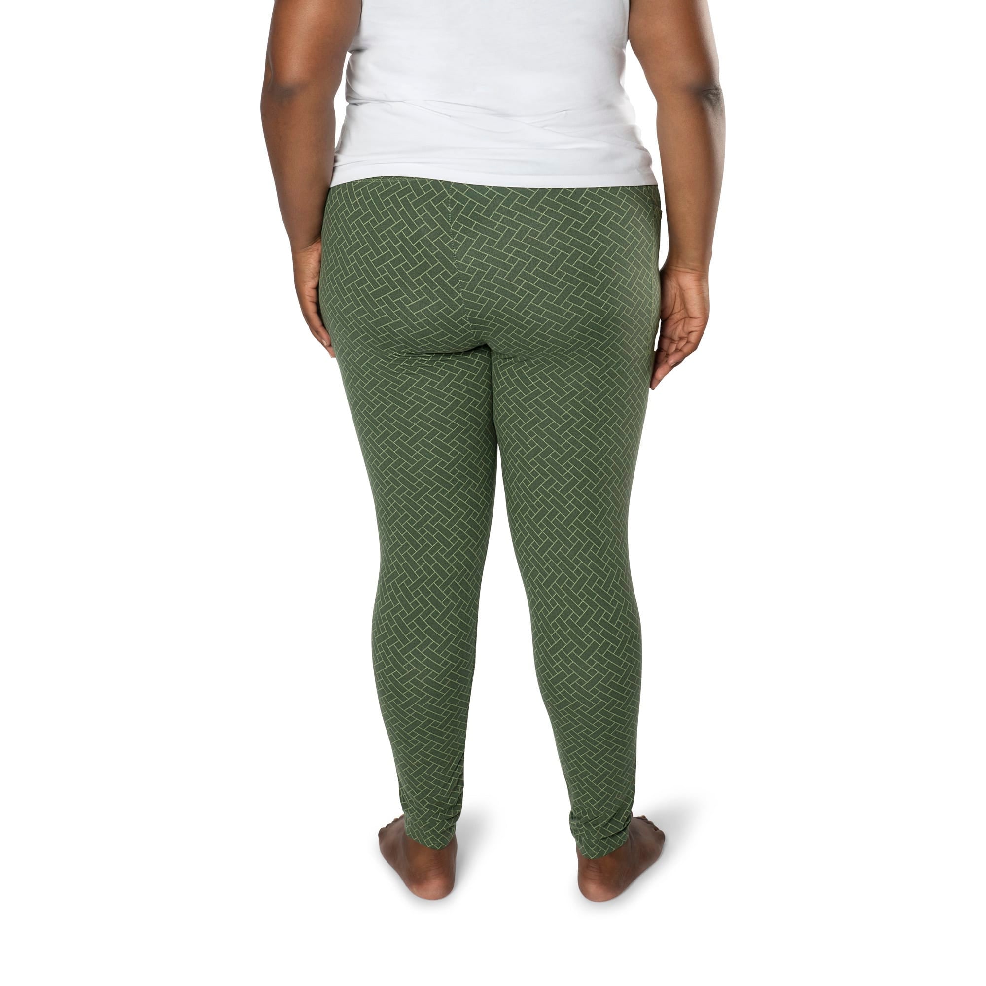 Lugging Ankle Leggings - Solids - OLIVE GREEN - Lugging_OliveGreen_XL_02
