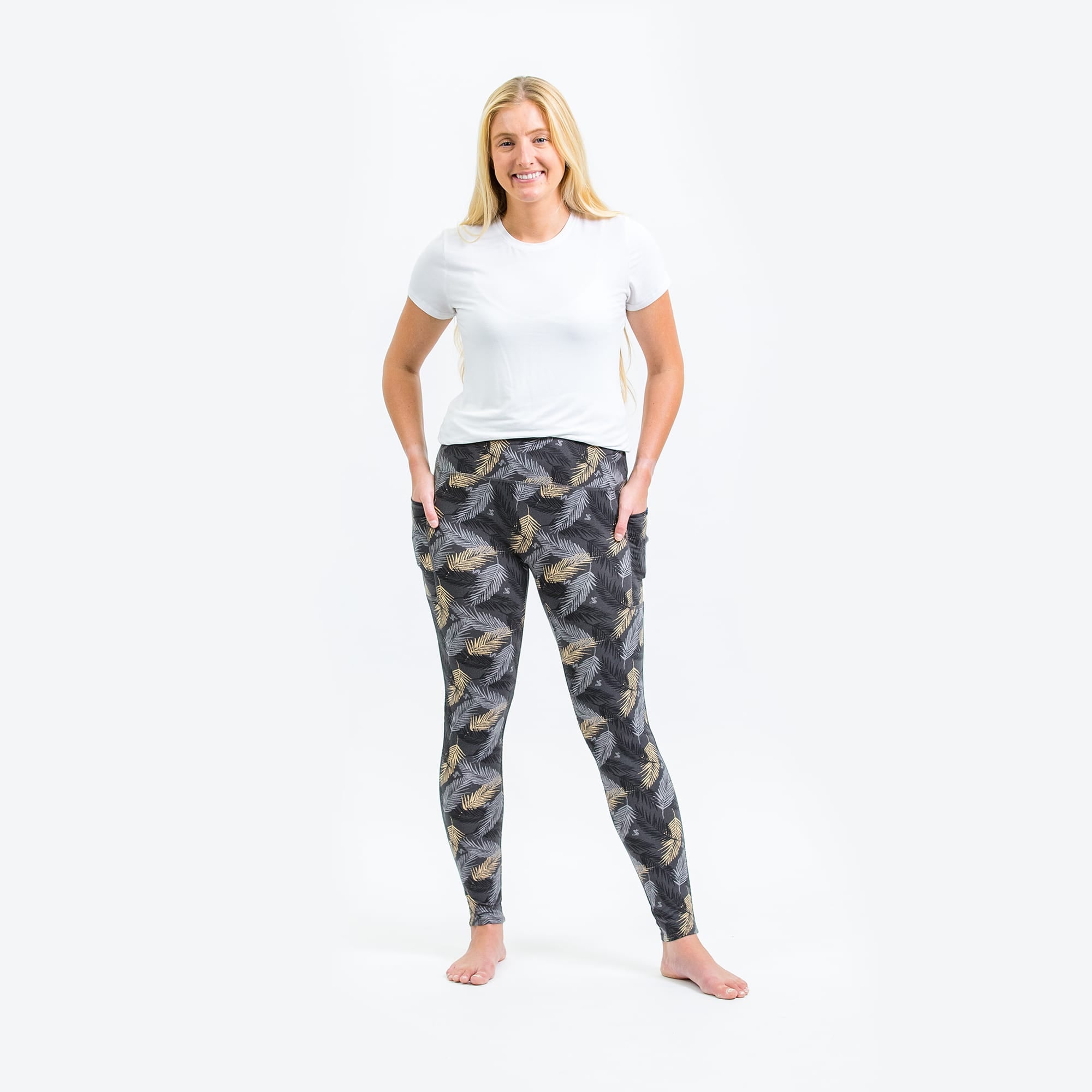 Lugging Ankle Leggings - Prints - TROPICAL FOG - Lugging_TropicalFog_S_02