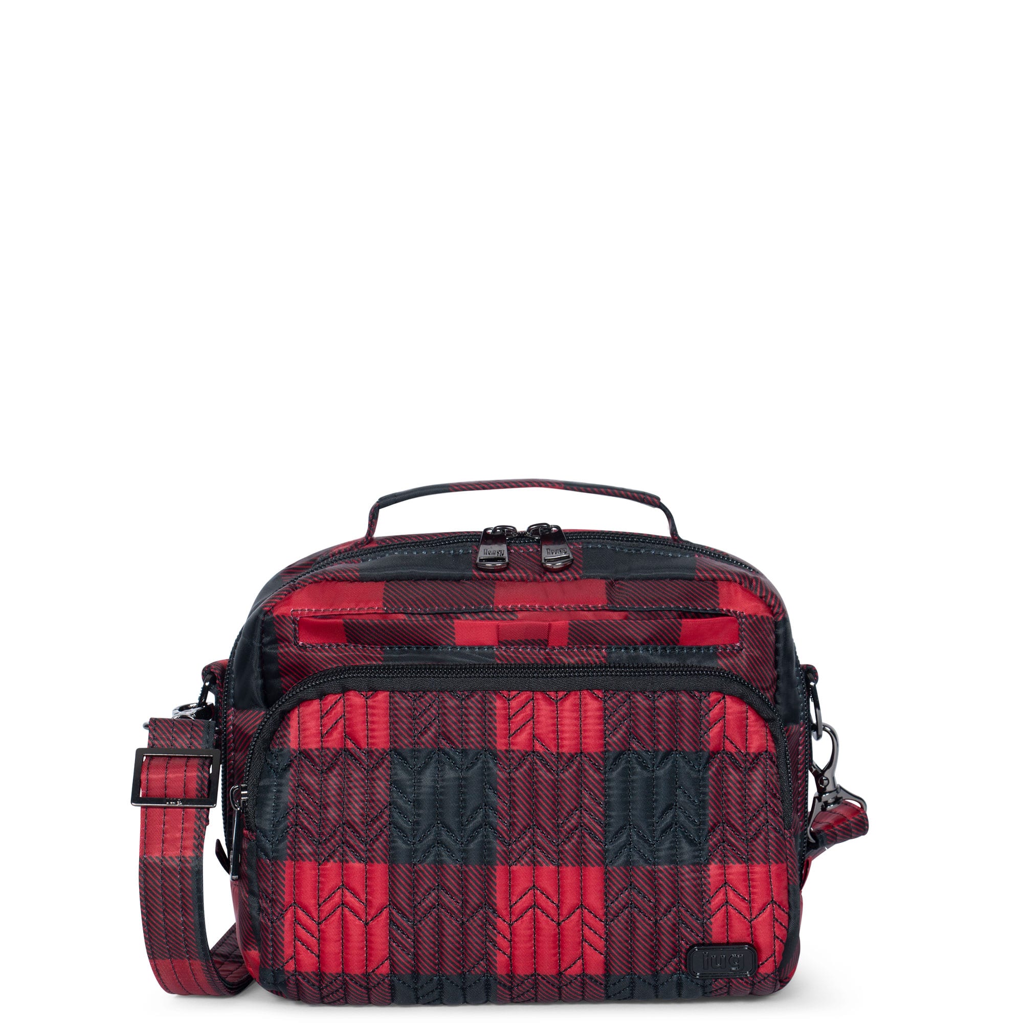 Ranger Mini Crossbody Bag - BUFFALO CHECK RED - MiniRanger_BuffaloCheckRed_01