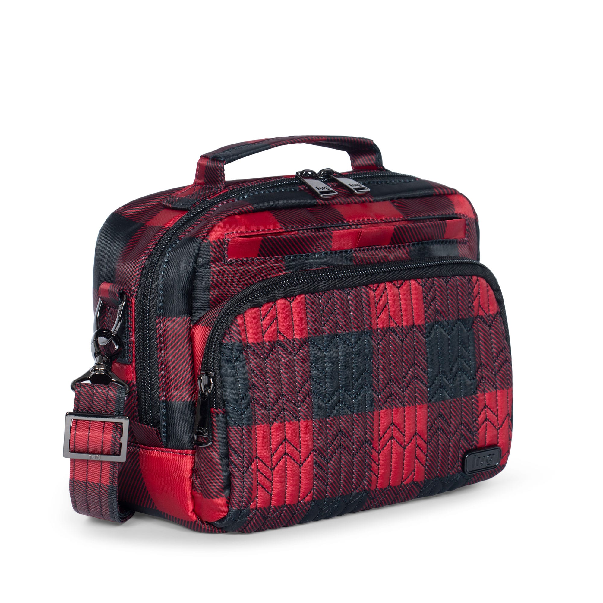Ranger Mini Crossbody Bag - BUFFALO CHECK RED - MiniRanger_BuffaloCheckRed_02