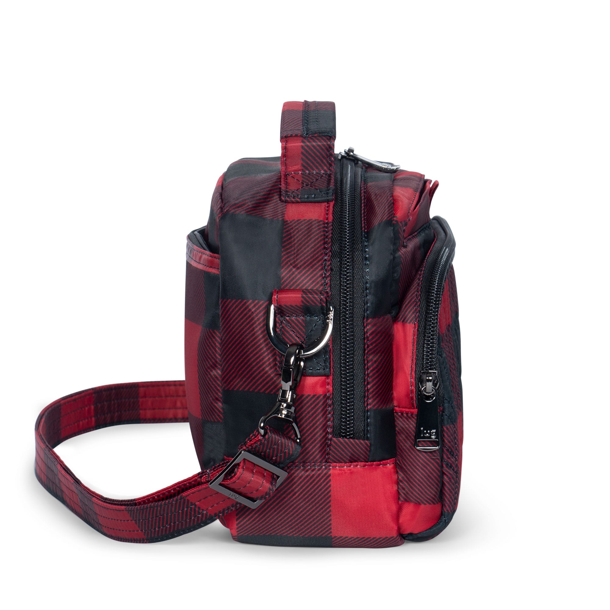 Ranger Mini Crossbody Bag - BUFFALO CHECK RED - MiniRanger_BuffaloCheckRed_03