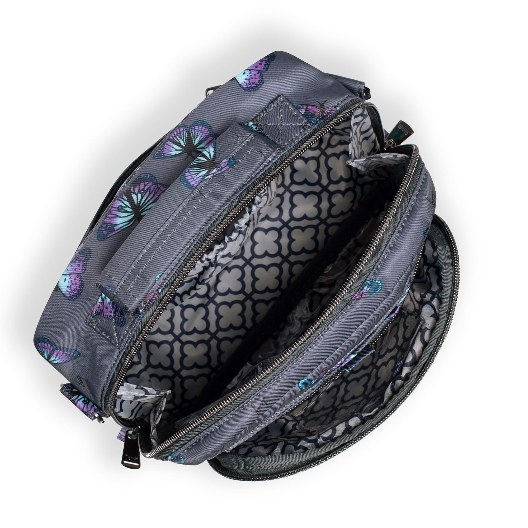 Ranger Mini Crossbody Bag - BUTTERFLY GREY - MiniRanger_ButterflyGrey_05