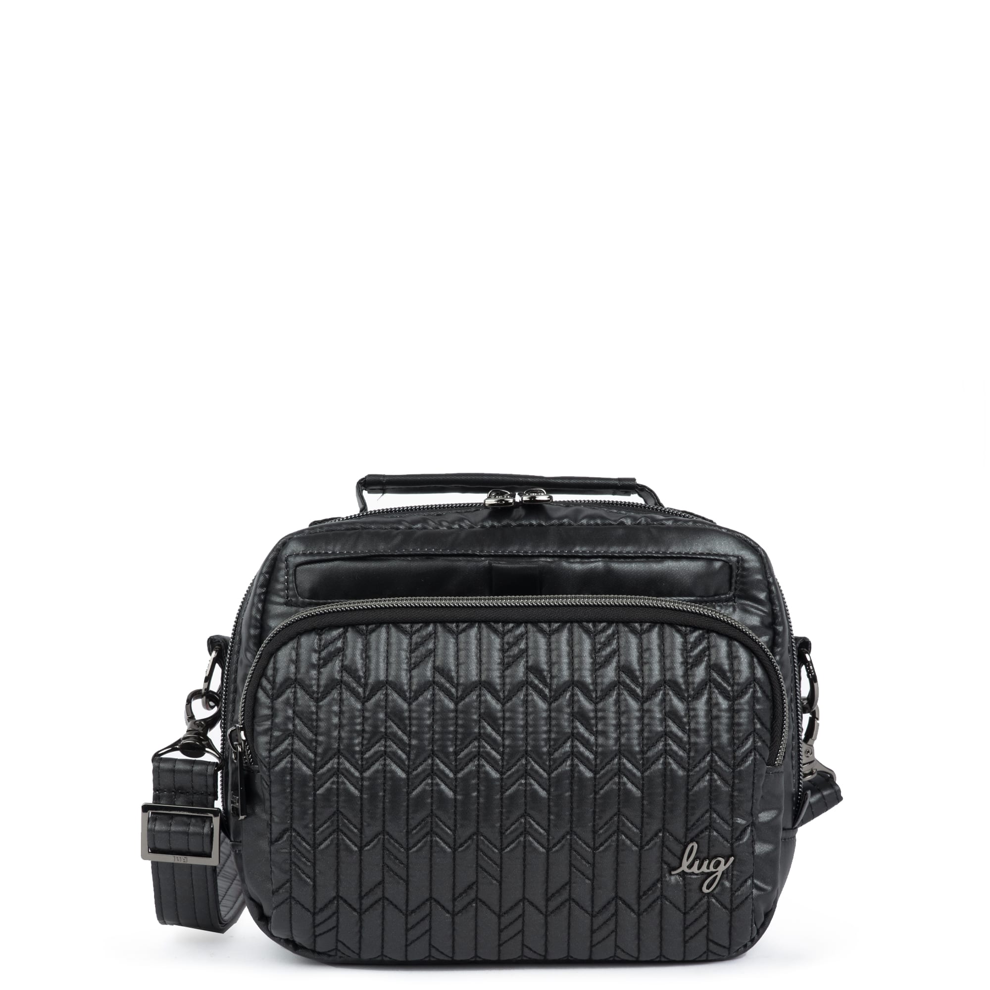Ranger Mini Crossbody Bag - METALLIC BLACK - MiniRanger_MetallicBlack_01