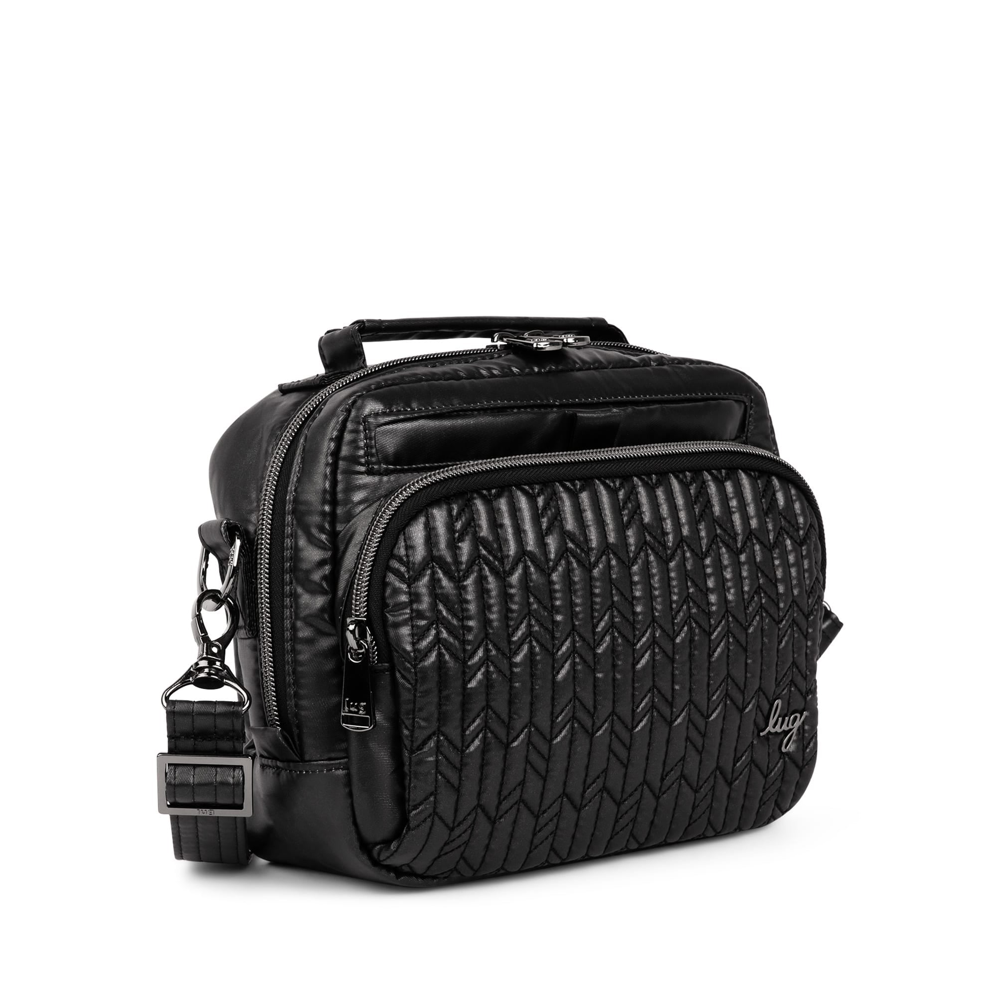 Ranger Mini Crossbody Bag - METALLIC BLACK - MiniRanger_MetallicBlack_02