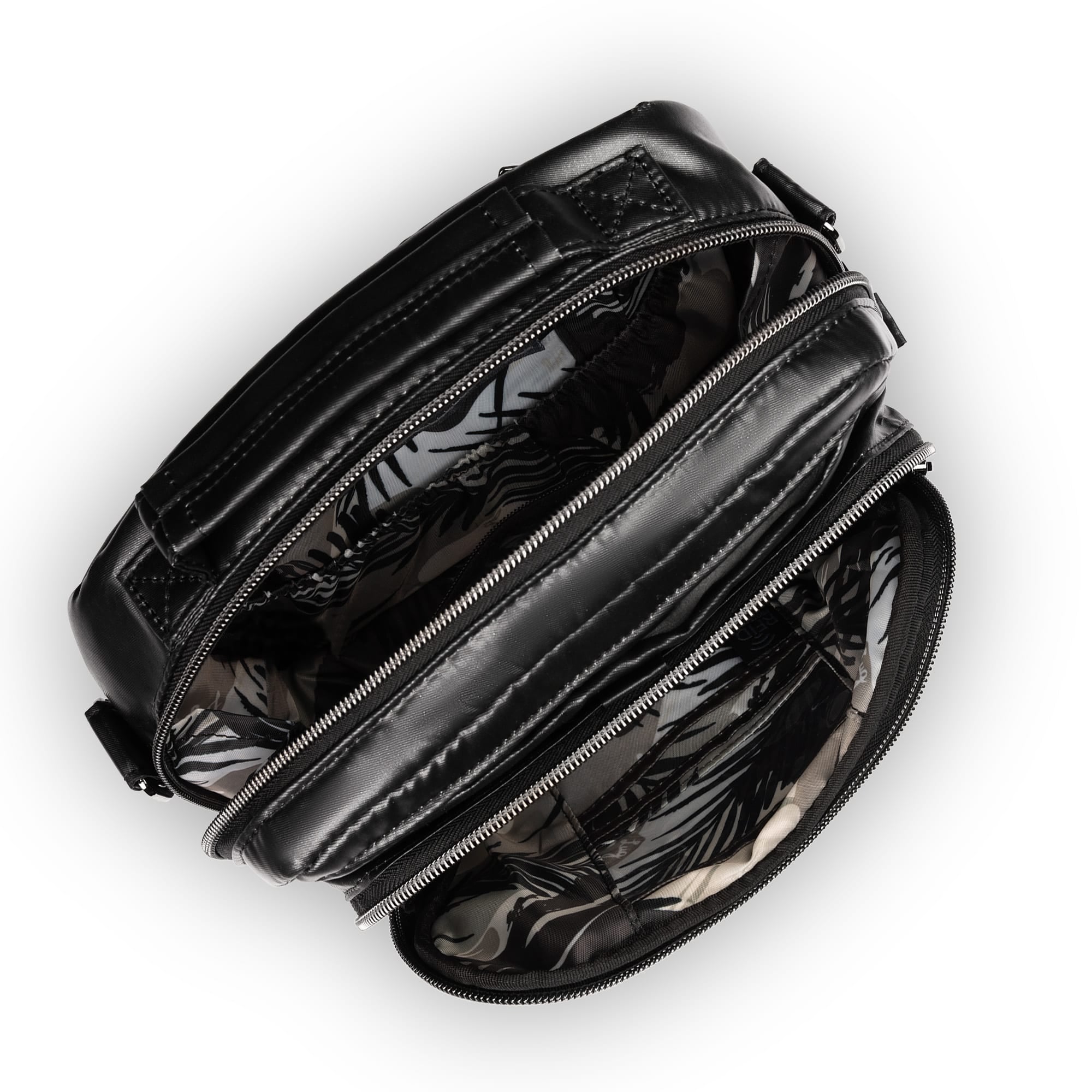 Ranger Mini Crossbody Bag - METALLIC BLACK - MiniRanger_MetallicBlack_05