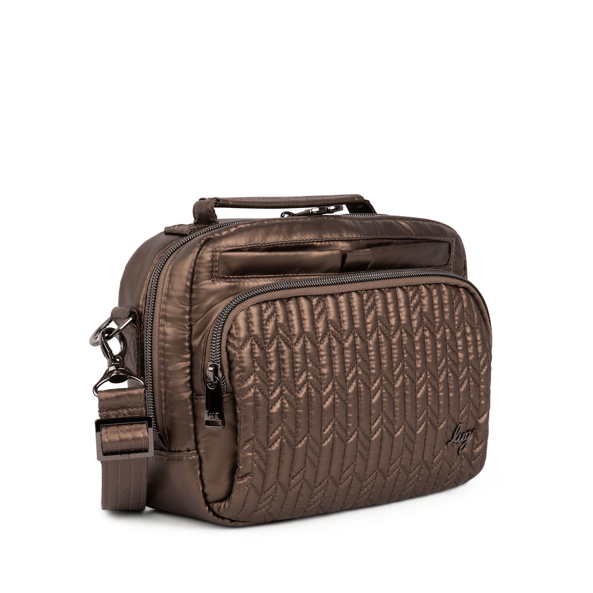Ranger Mini Crossbody Bag - METALLIC ESPRESSO - MiniRanger_MetallicEspresso_02