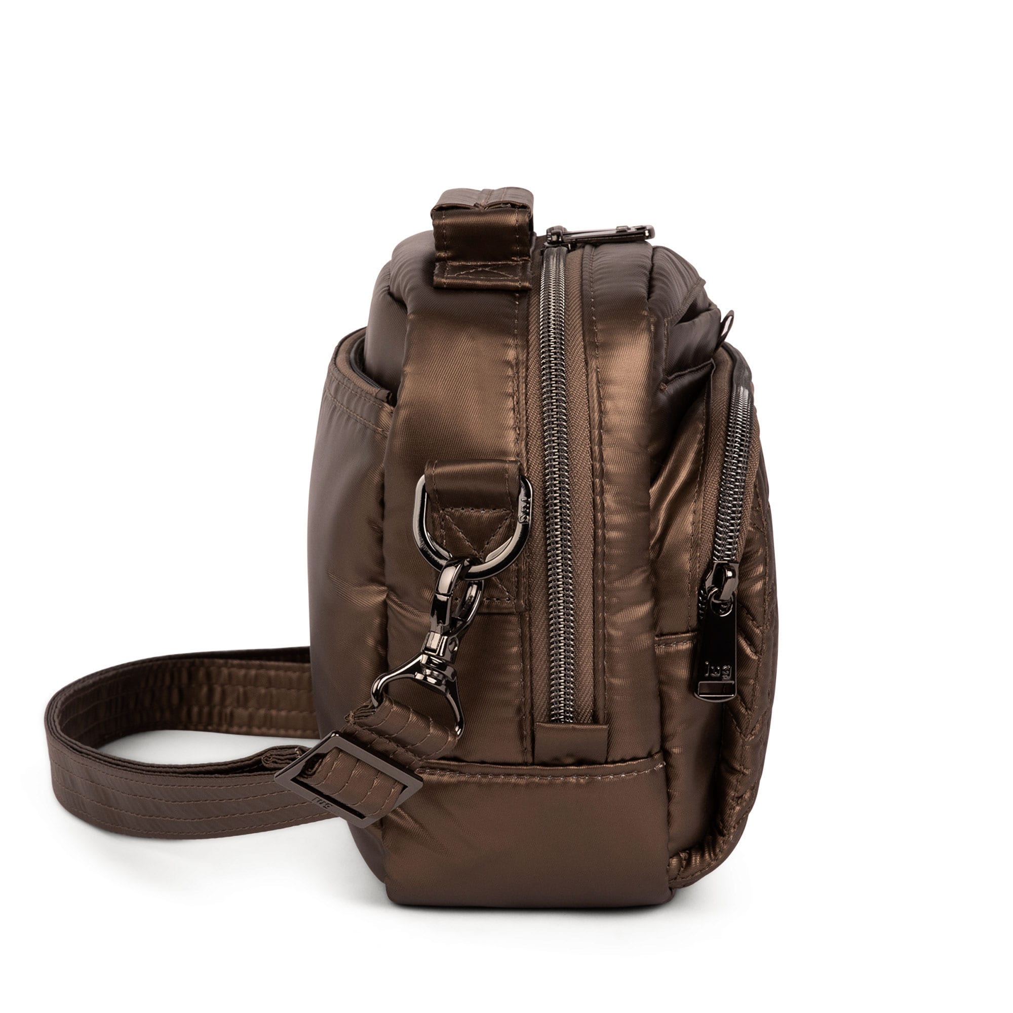 Ranger Mini Crossbody Bag - METALLIC ESPRESSO - MiniRanger_MetallicEspresso_03