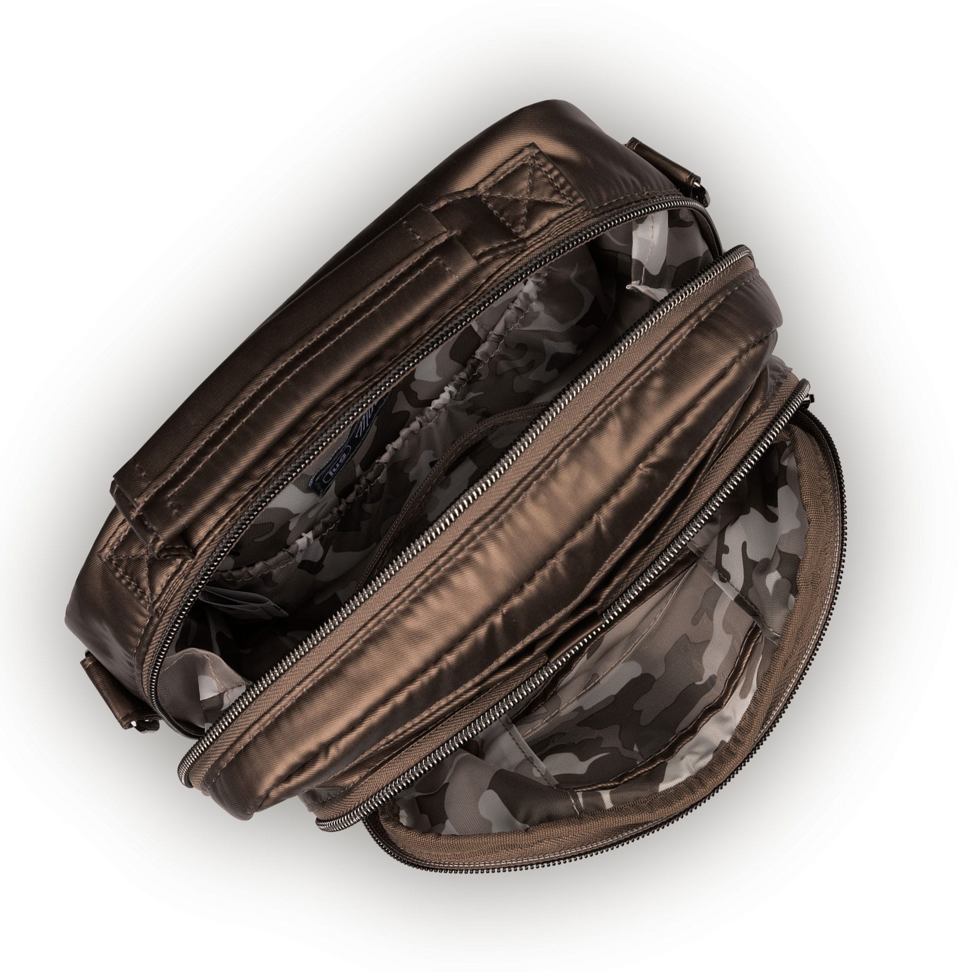 Ranger Mini Crossbody Bag - METALLIC ESPRESSO - MiniRanger_MetallicEspresso_05