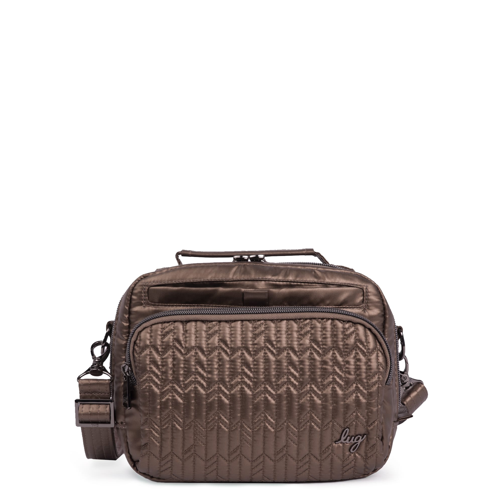 Ranger Mini Crossbody Bag - METALLIC ESPRESSO - MiniRanger_MetallicWalnut_01