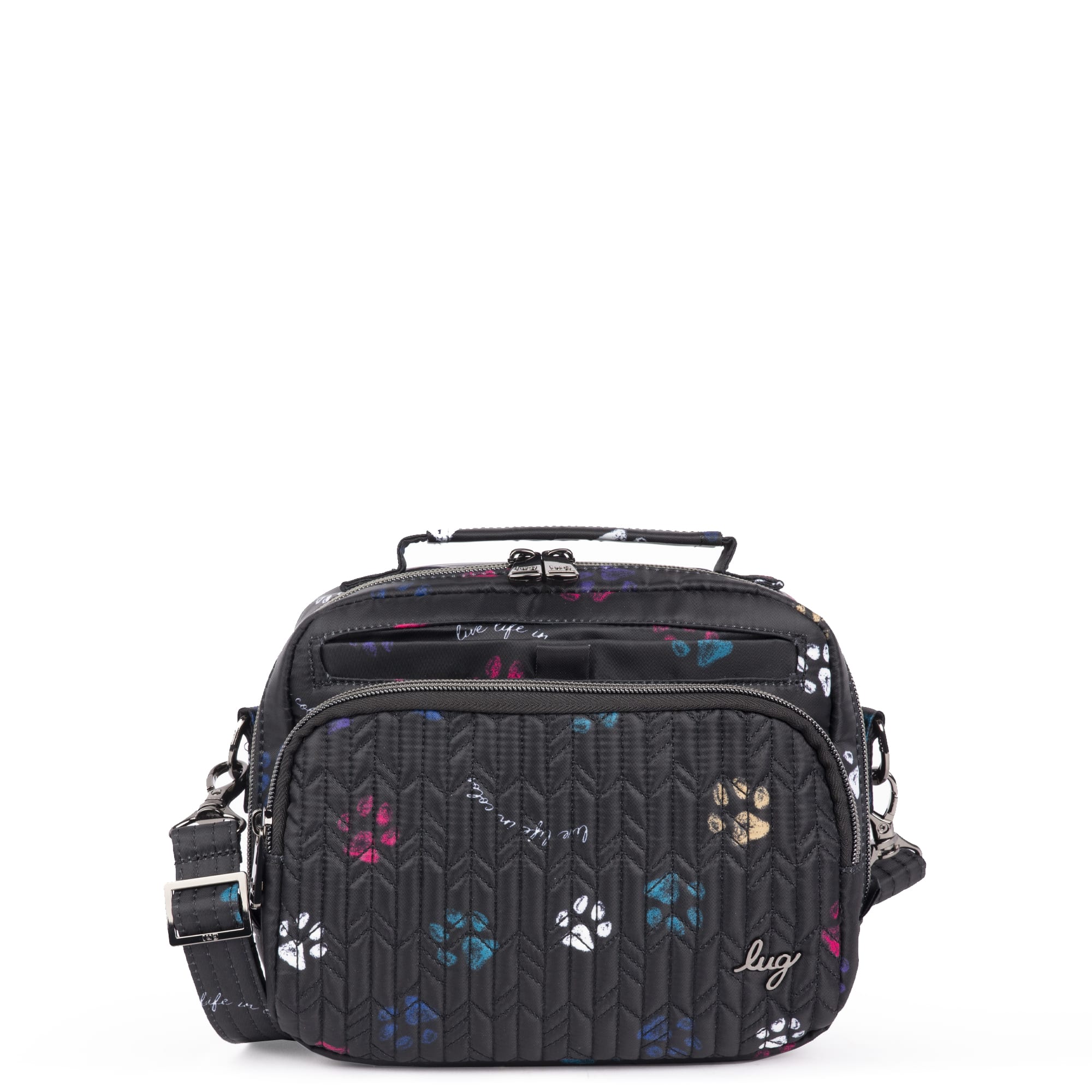 Ranger Mini Crossbody Bag - PAWS BLACK - MiniRanger_PawsBlack_01